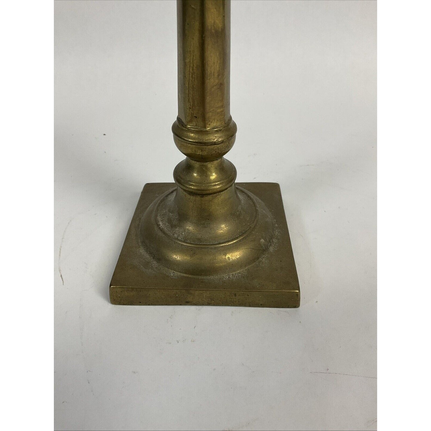 Vintage Brass Candlestick 10”