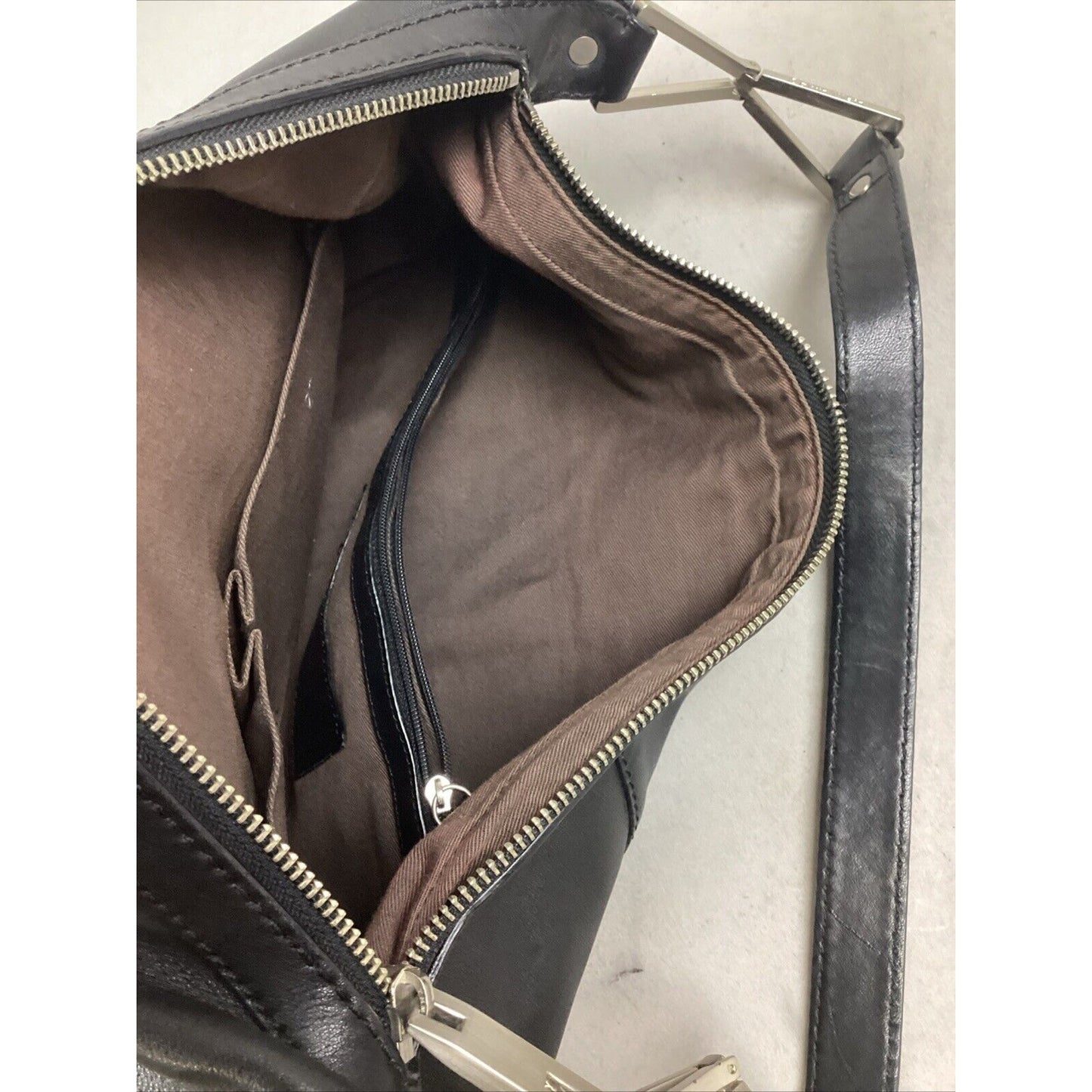Calvin Klein Black Leather Handbag