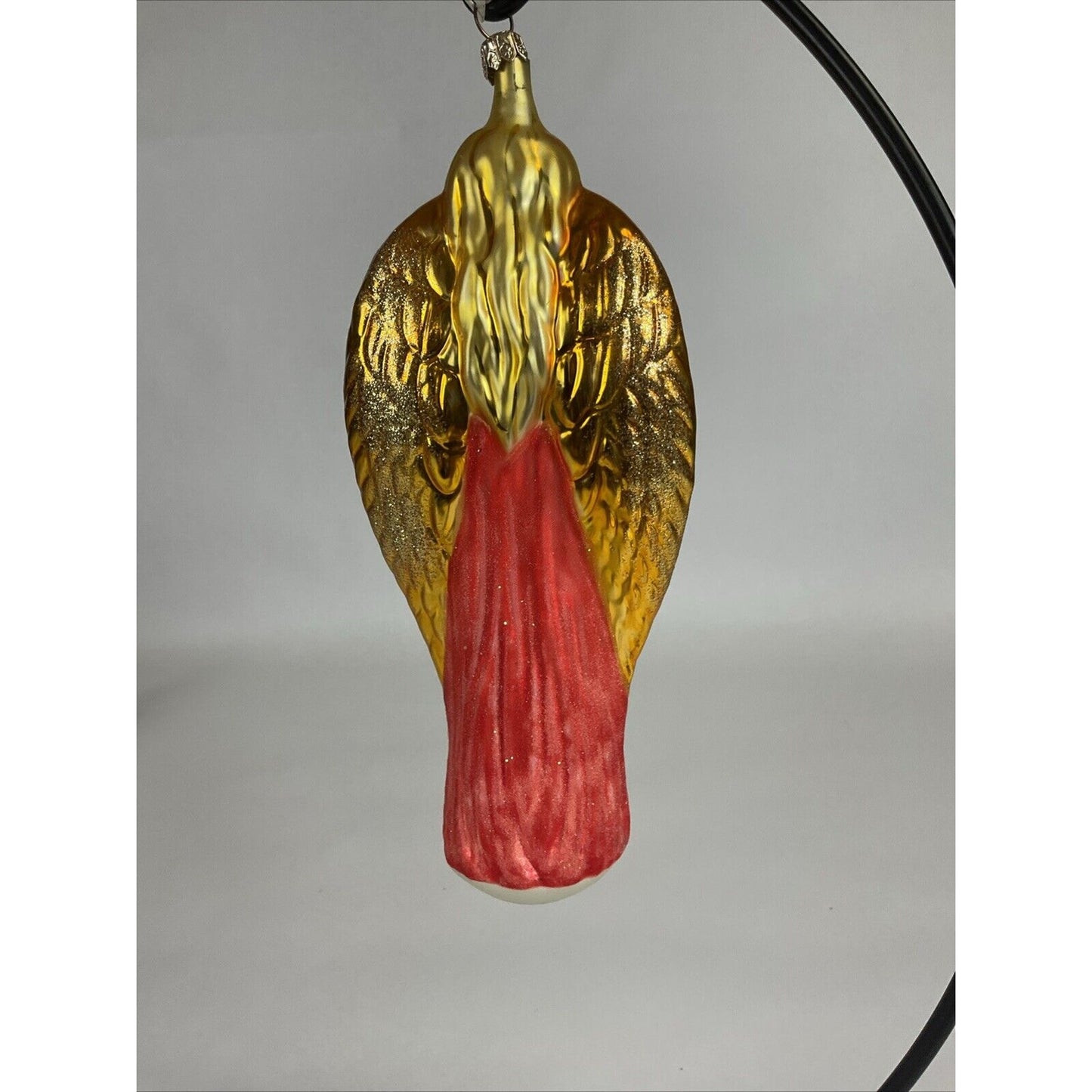 Vintage Christopher Radko Choir Angels Pink & Gold Christmas Ornament