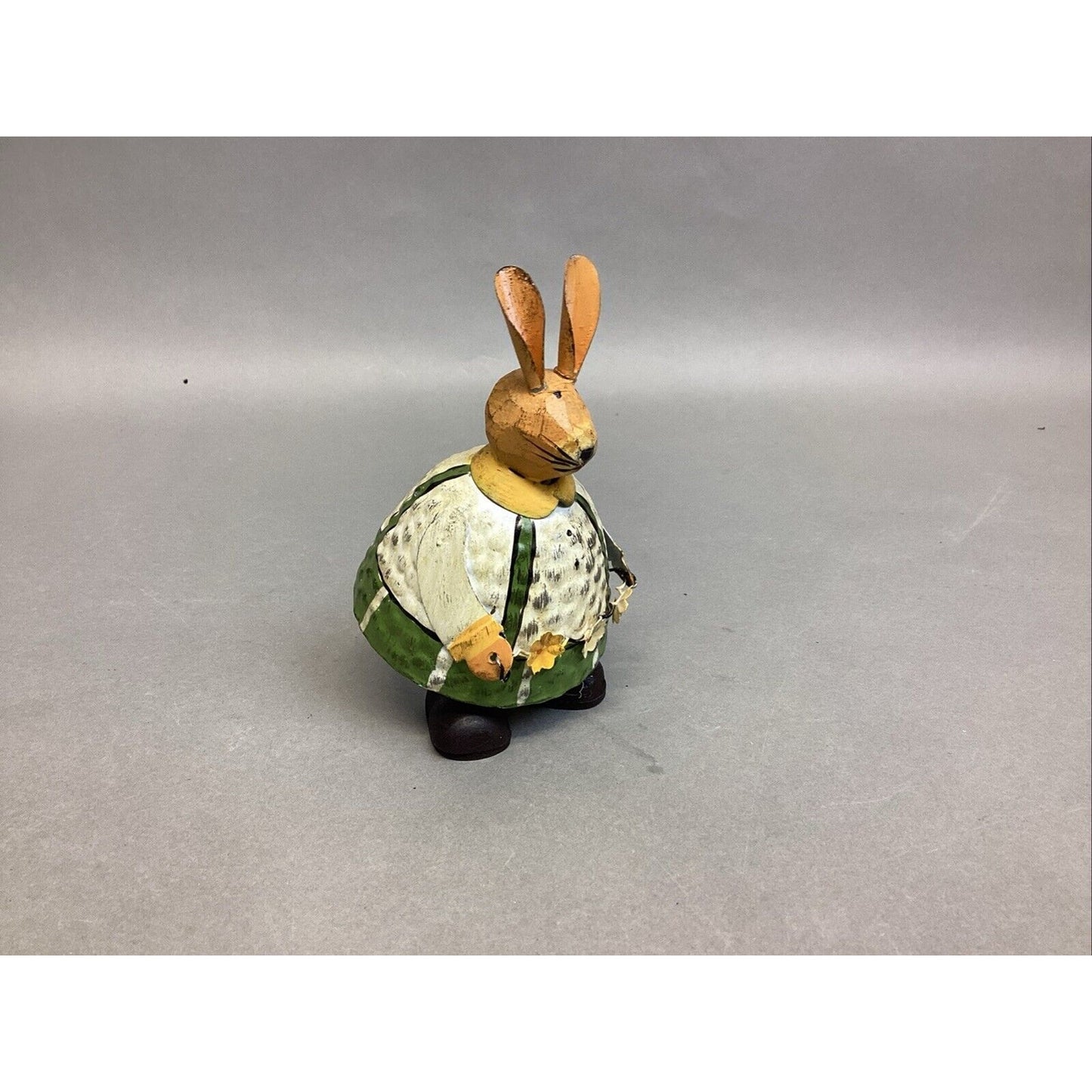 Vintage Bobble Head Spring Loaded Easter Bunny Rabbit Figurine