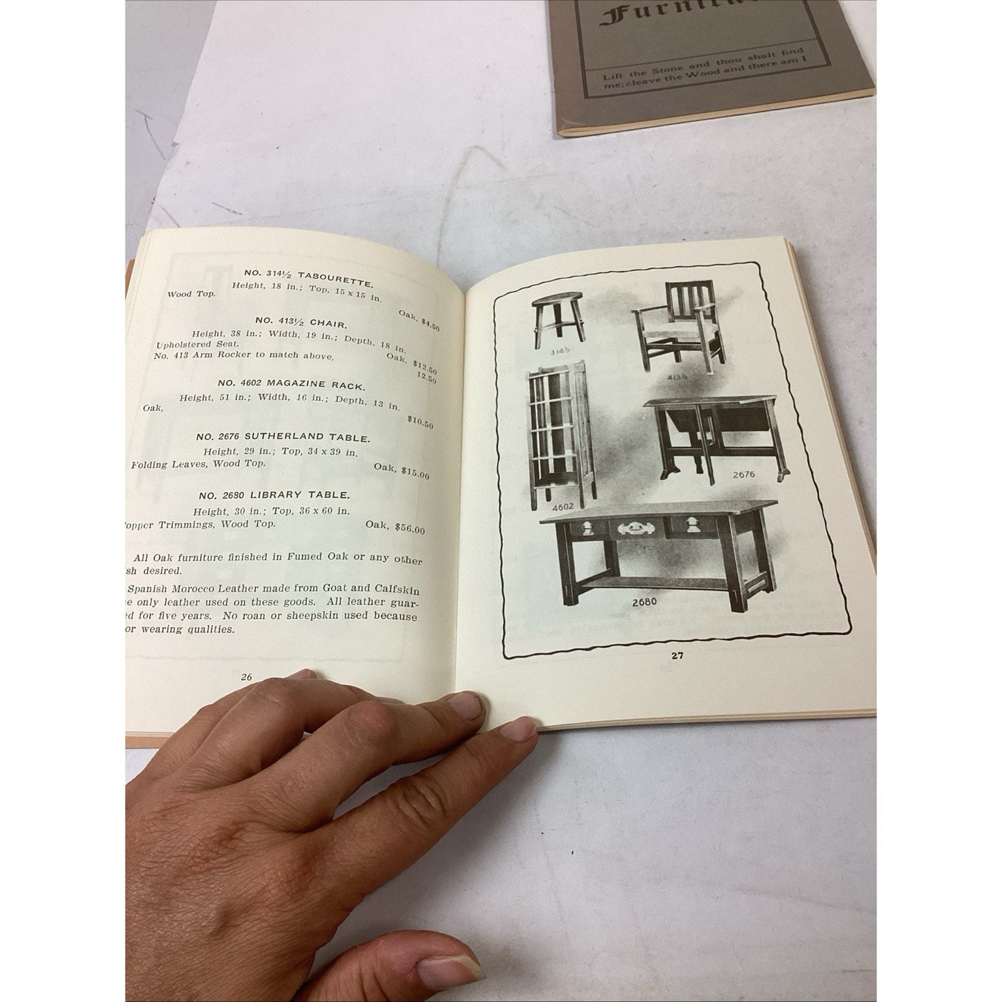 Quaint Furniture, Roycroft Furniture And Little Books About Old Furniture