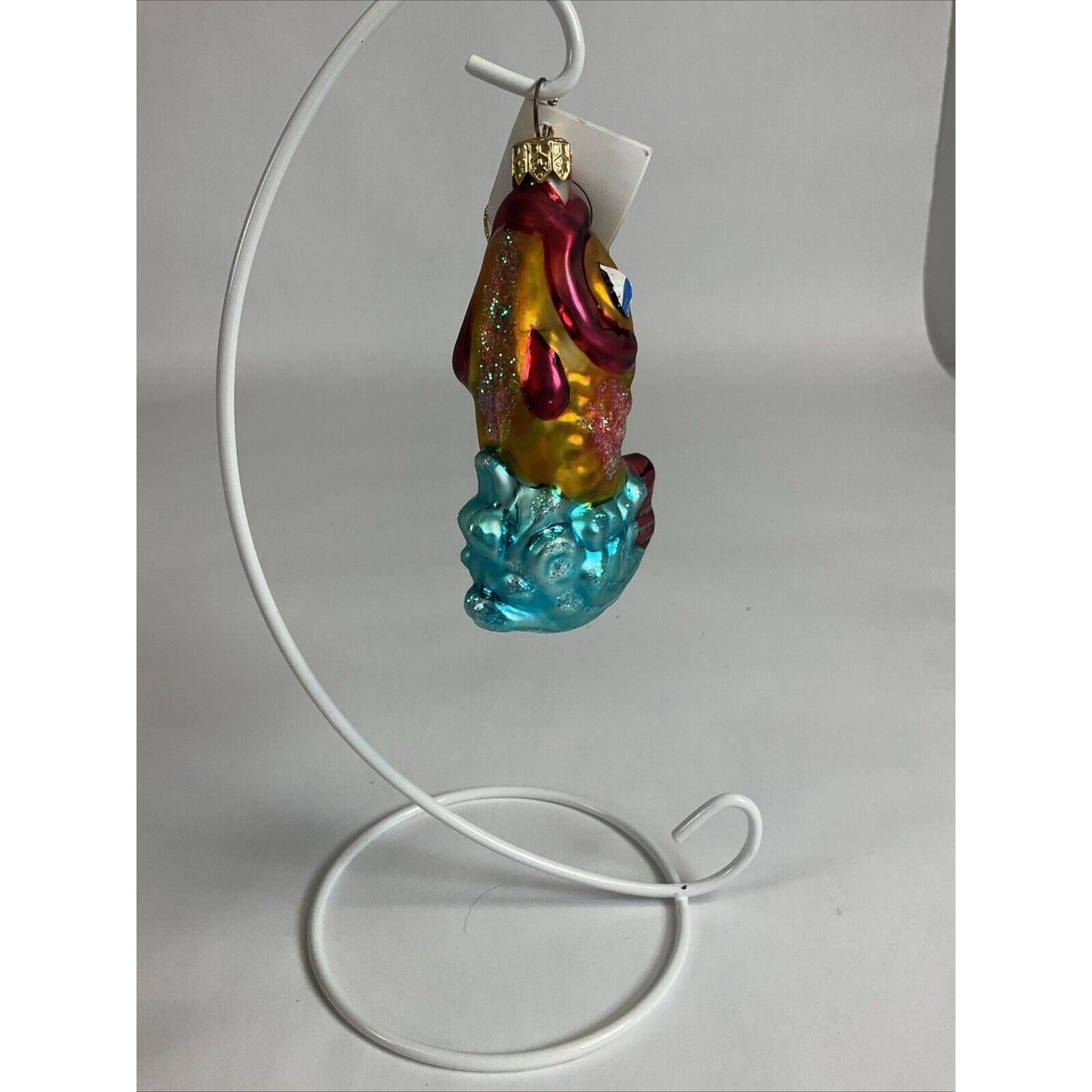 Christopher Radko, "SPLASH" Glass Christmas Ornament 1997