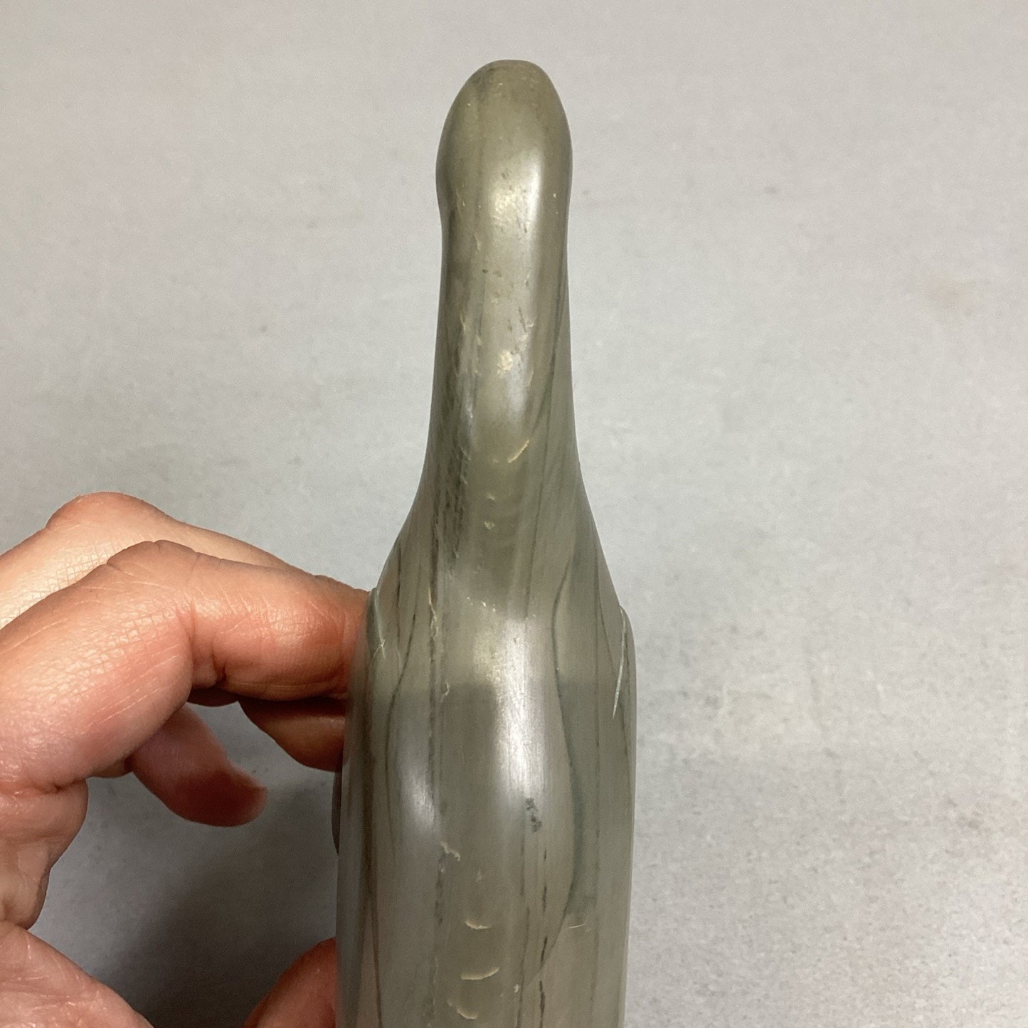 Stone Loon Figurine - 5.5”L