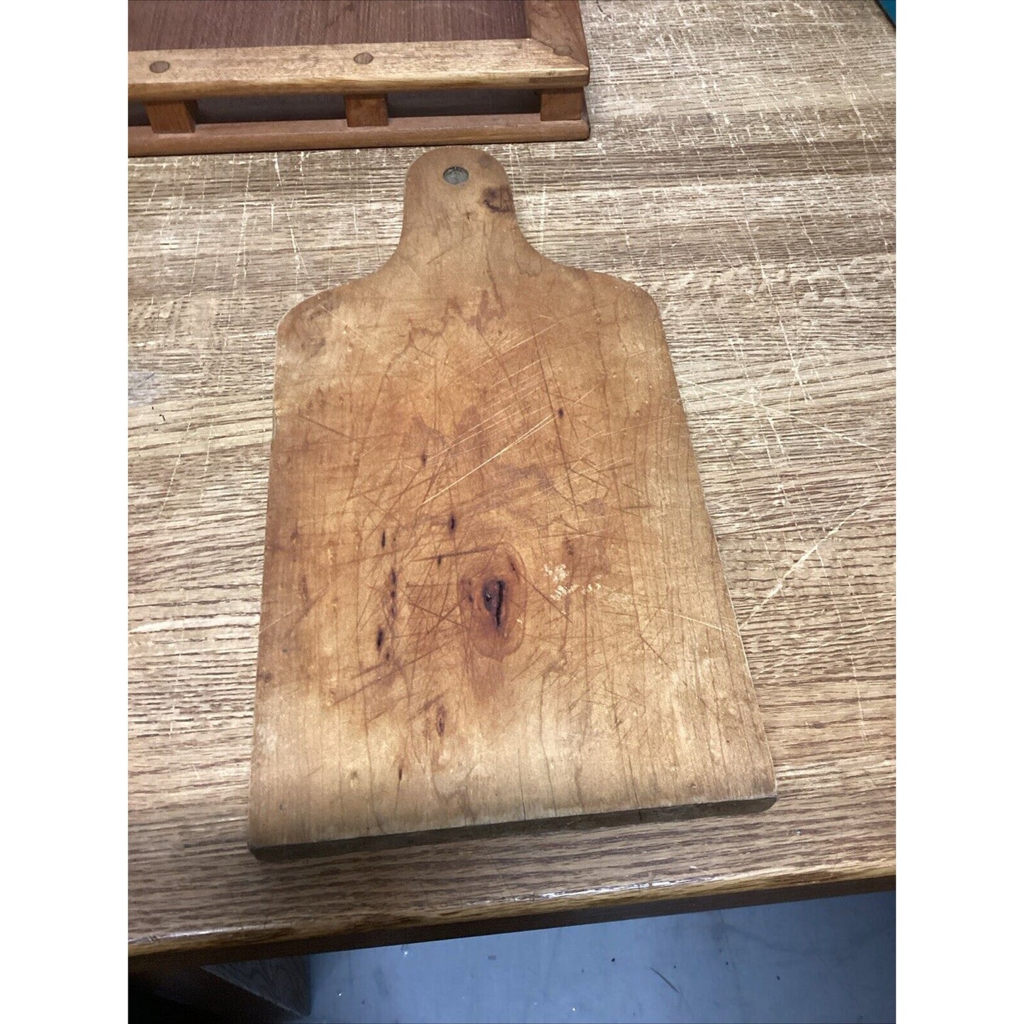 Dansk Teak Wood Host Serving Tray, Mountain Woods Tray & Wood Cutting Board