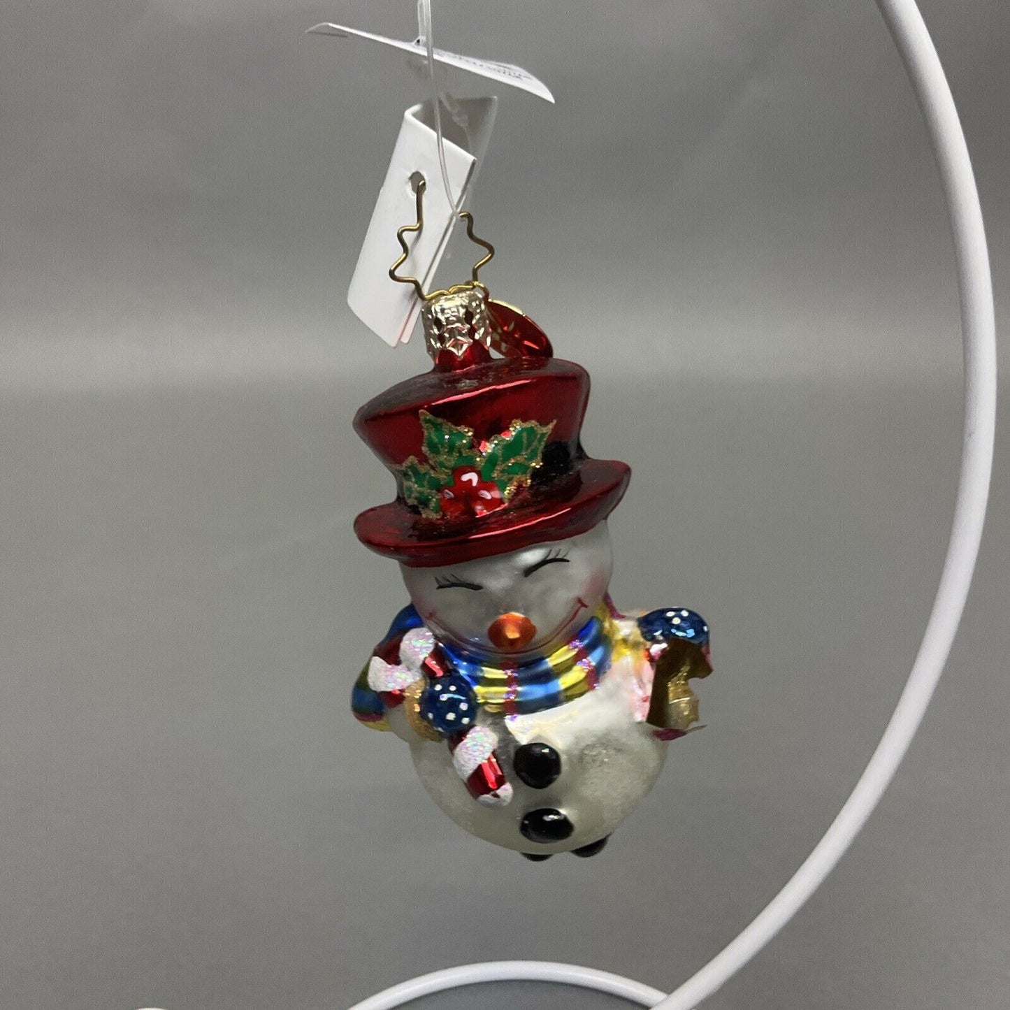 Radko "Chicks Ahoy” + “Snow Chum Charlie” Christmas Ornament/ Damaged