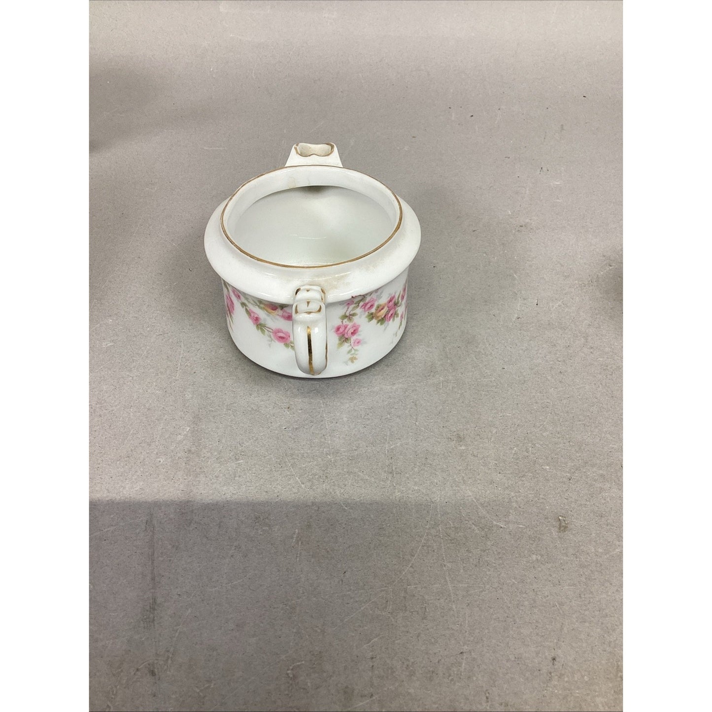 Swarzburg Pink Floral Teapot & Pink Floral Creamer - Unmarked - #701