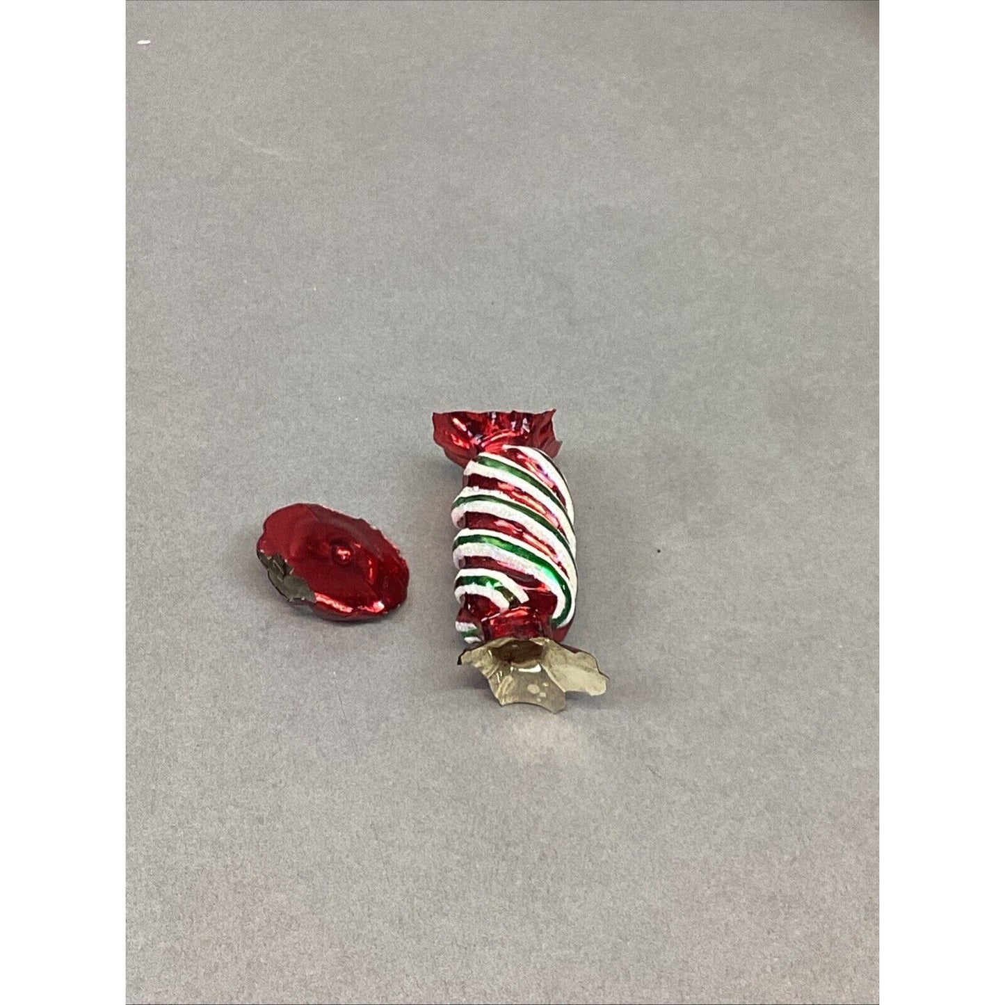 4 Glass Christmas Ornaments - Damaged