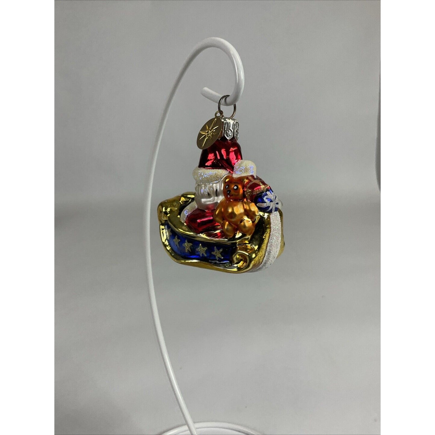 Christopher Radko “Now Dash Away Gem” Christmas Ornament