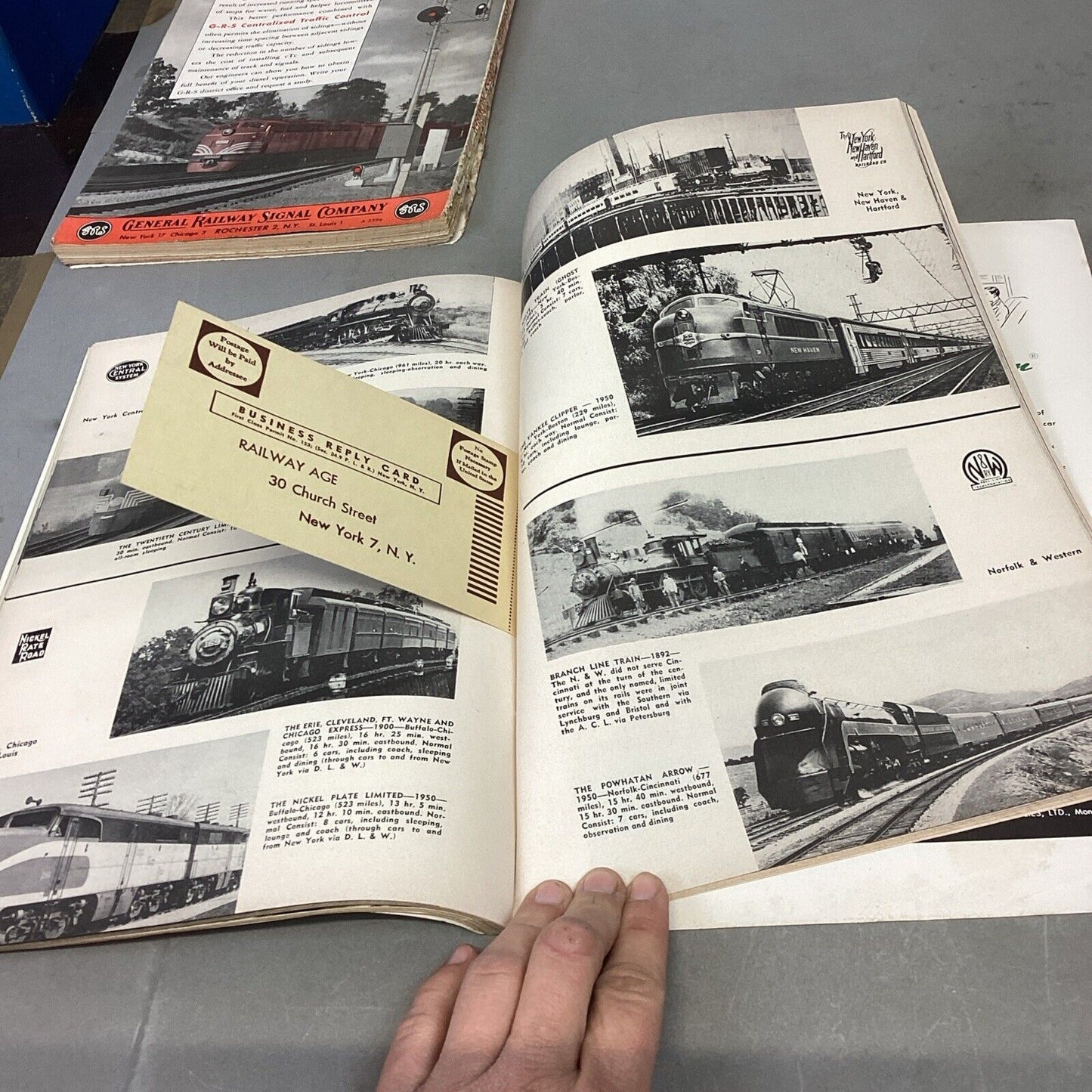 Railway Age (1949 & 1950), Milwaukee Railroader (1997, 2001), Bi-Polar Electrics