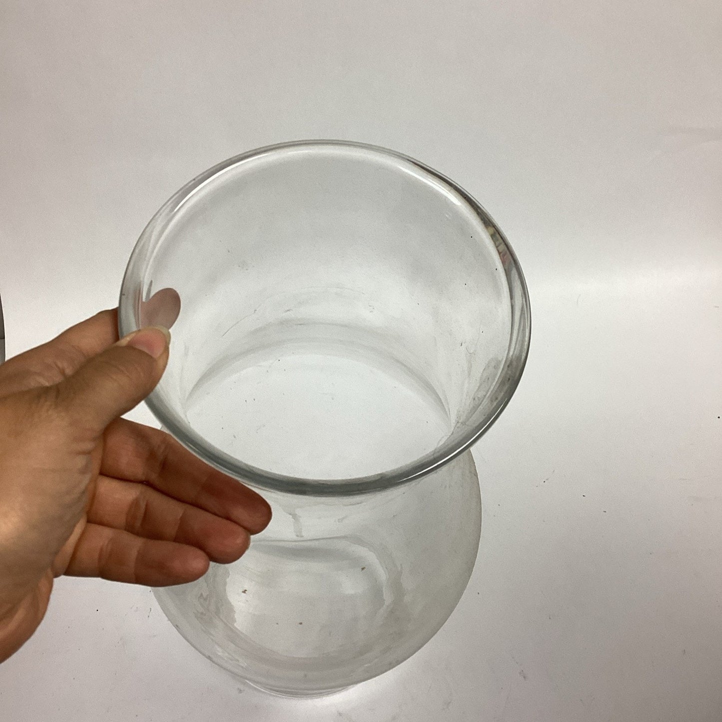 Hurricane Oil Lamp Glass Shade Replacement- Vintage - 18”Hx5.75”D