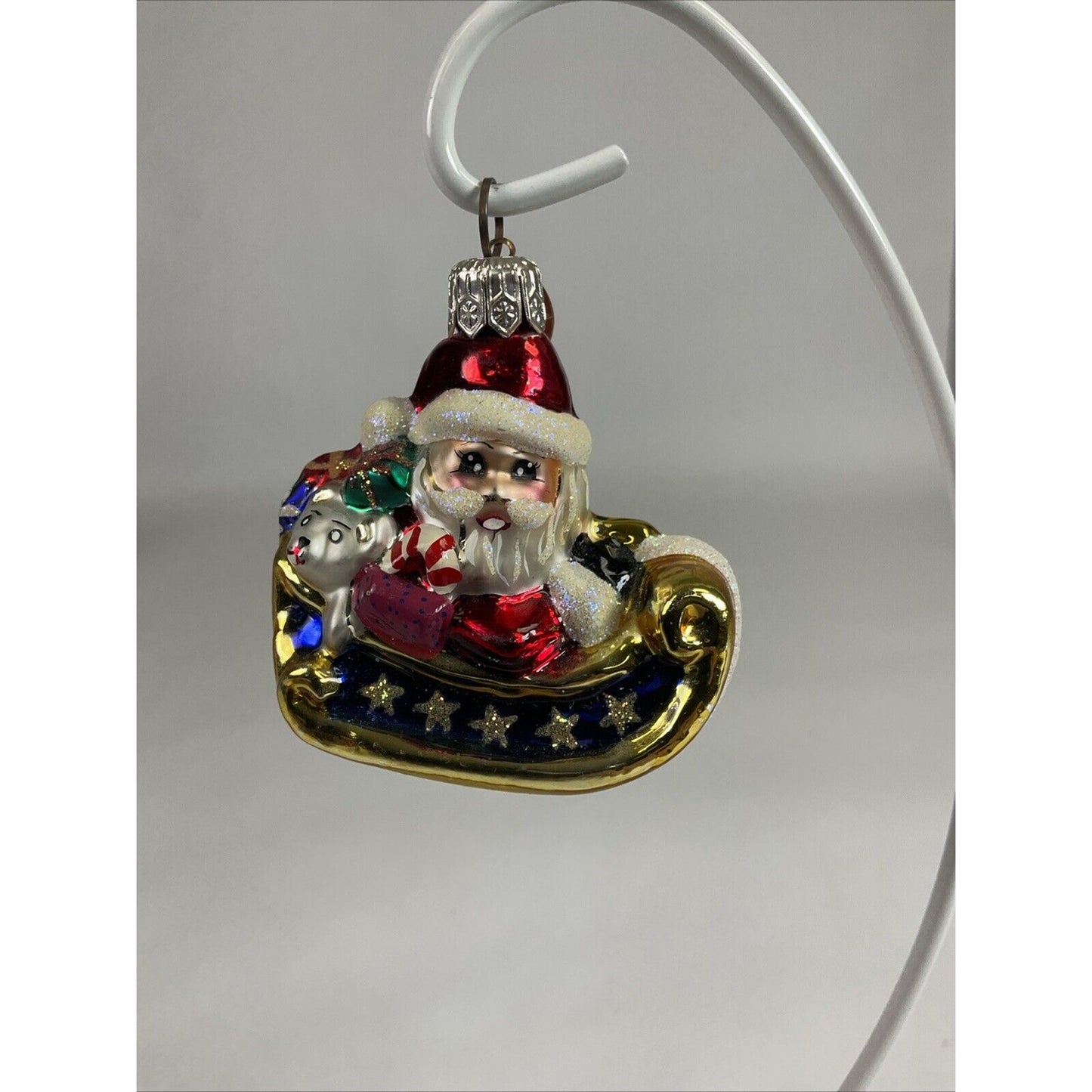 Christopher Radko “Now Dash Away Gem” Christmas Ornament