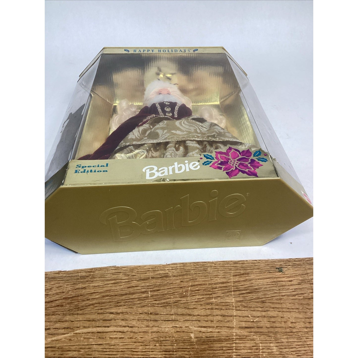 Vintage 1996 HAPPY HOLIDAYS BARBIE Special Edition Doll New in Box Mattel #15646