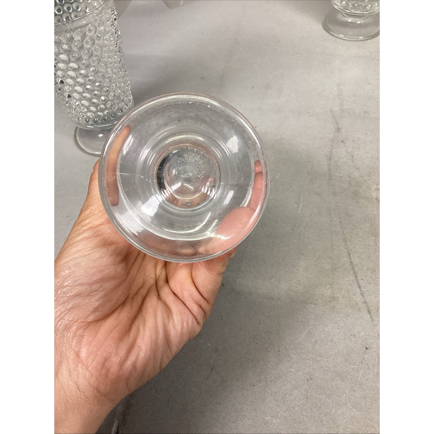 Set Of 7 Anchor Hocking Iced Tea Glass Tumblers - 6.5”H