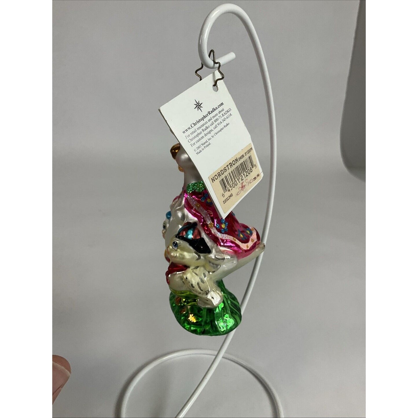 Vintage Christopher Radko Christmas Holiday Ornaments Goose Gaggle / Damaged
