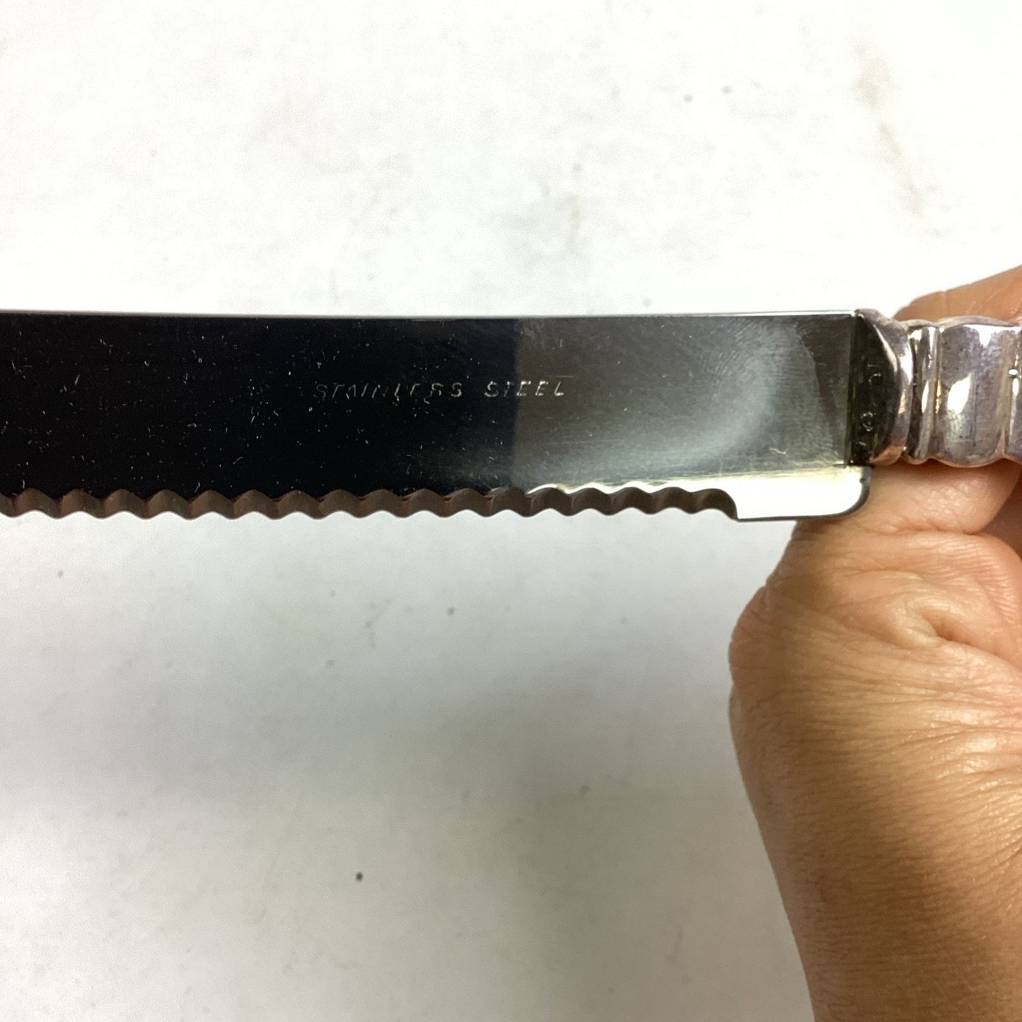 Vintage Cheese/Cake/Bread Knife With Stainless Steel Blade