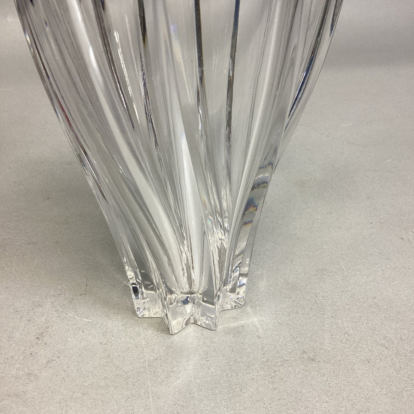 Waterford Marquis Windflower Lead Crystal Vase - 8”H