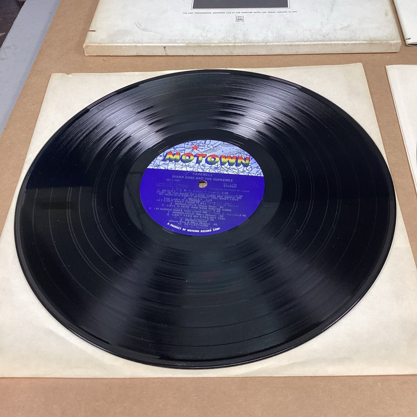 Diana Ross and the Suprmes Farewell Motown 2XLP Box Set W/ Booklet - 1970