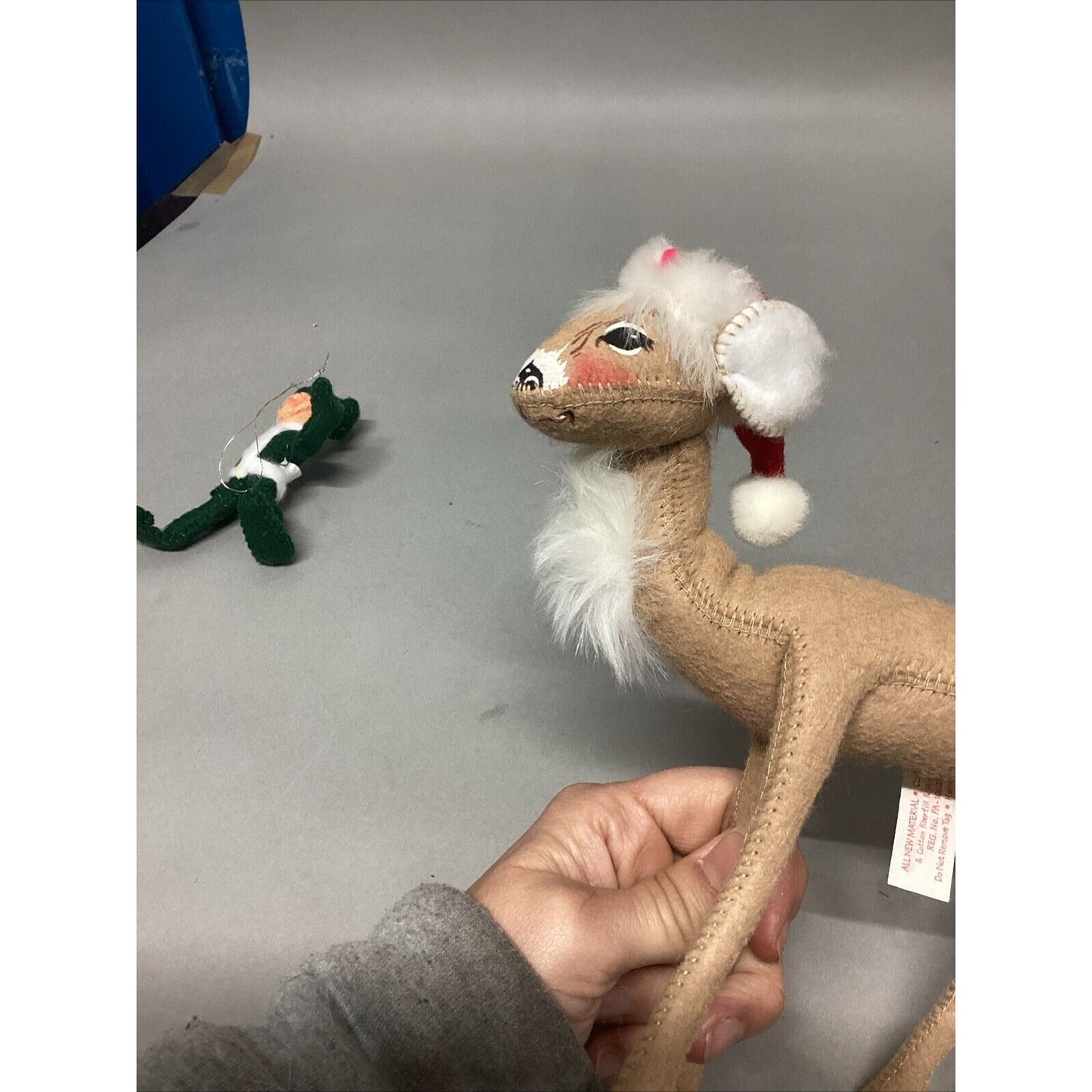 Vintage Annalee 2 Reindeer And 1 Mischievous Elf
