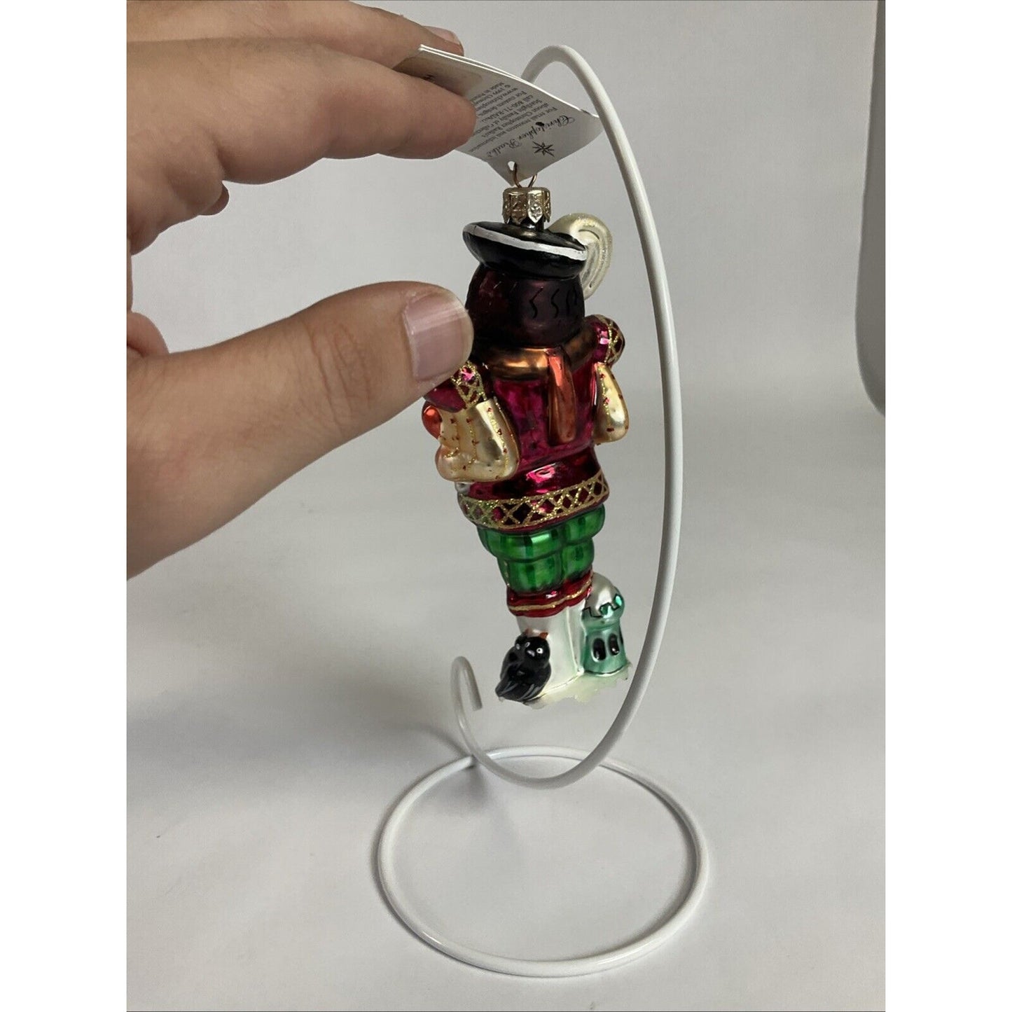 Radko Vintage King Henry VIII + Rags To Romance Boy Christmas Ornaments /Damaged
