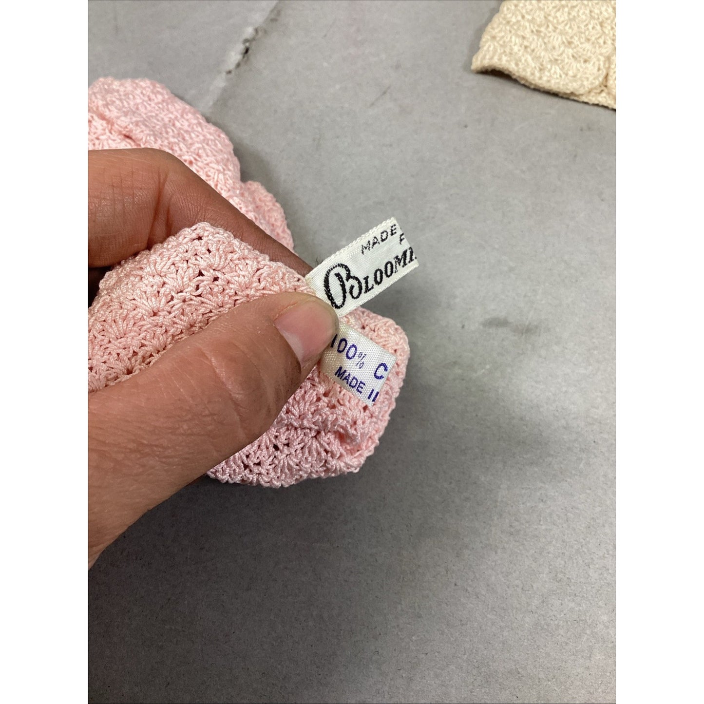 Set Of 3 Bloomingdale’s Women’s Gloves -Pink, Tan - Italy & White Lace - Austria