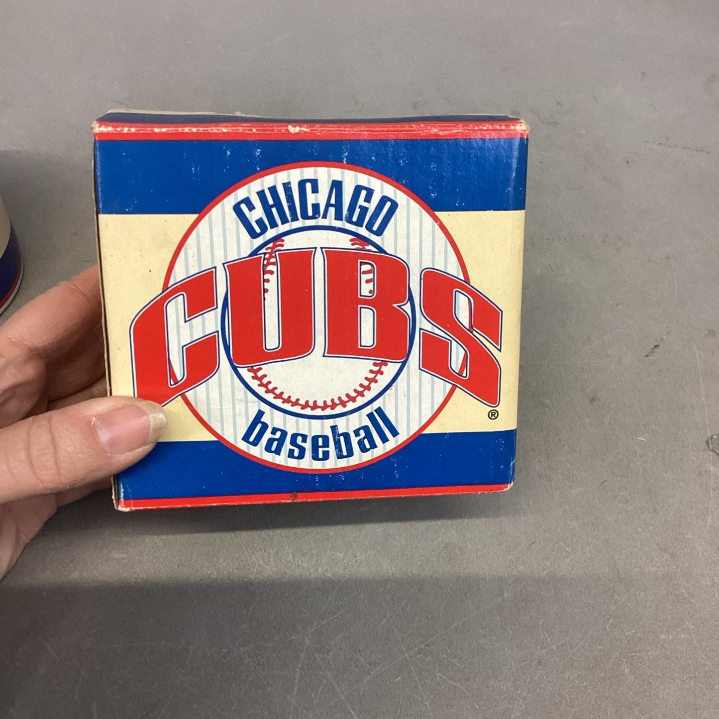 Vintage Chicago Cubs Mug In Original Box