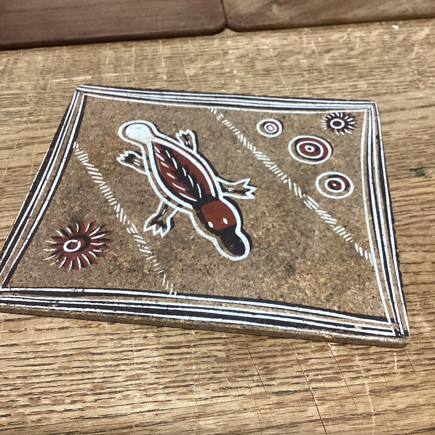 6 Cork Trivets Or Hot Plates & 5 Wooden Hot Plates