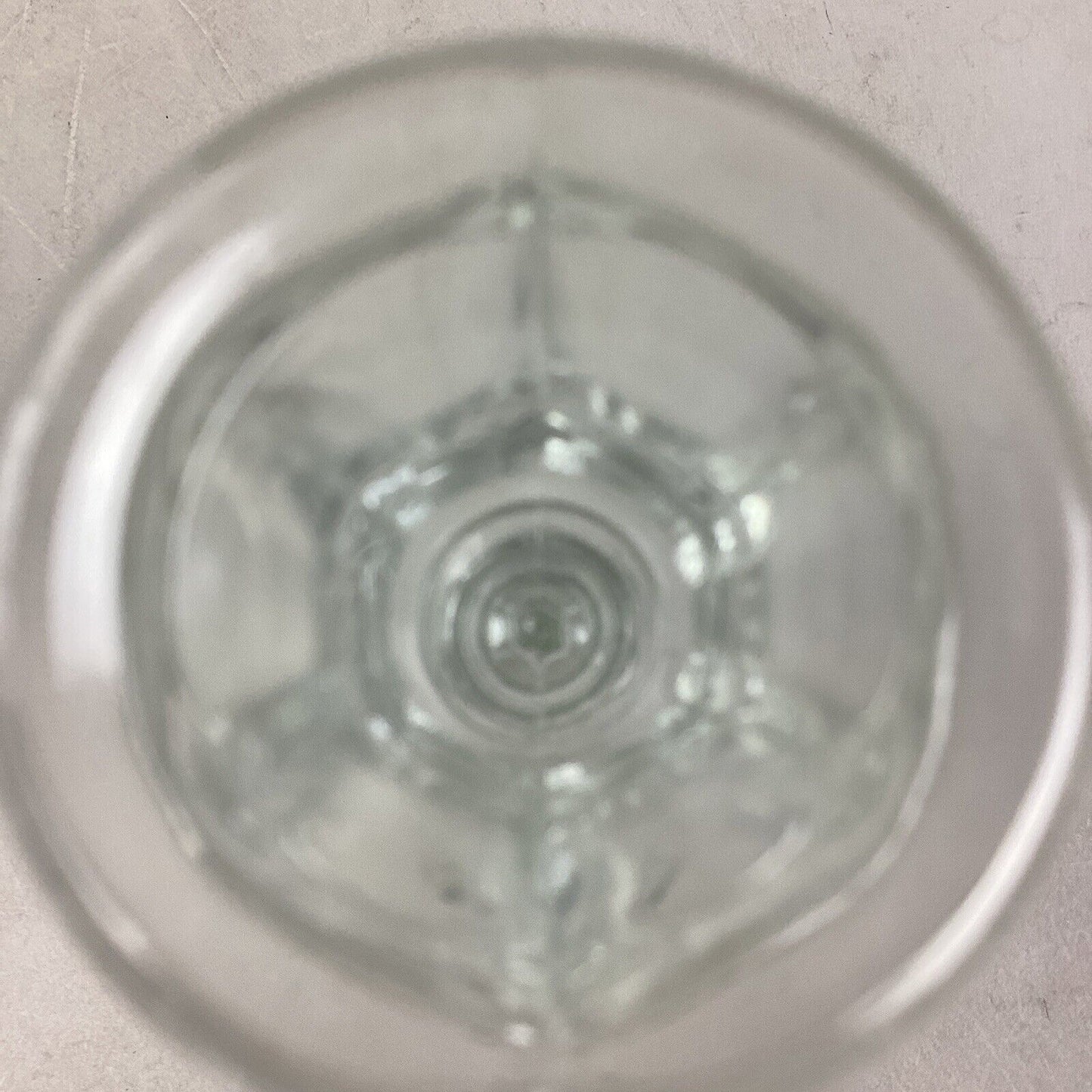 Set Of 2 Glass Candlestick Holders - 7.5”H