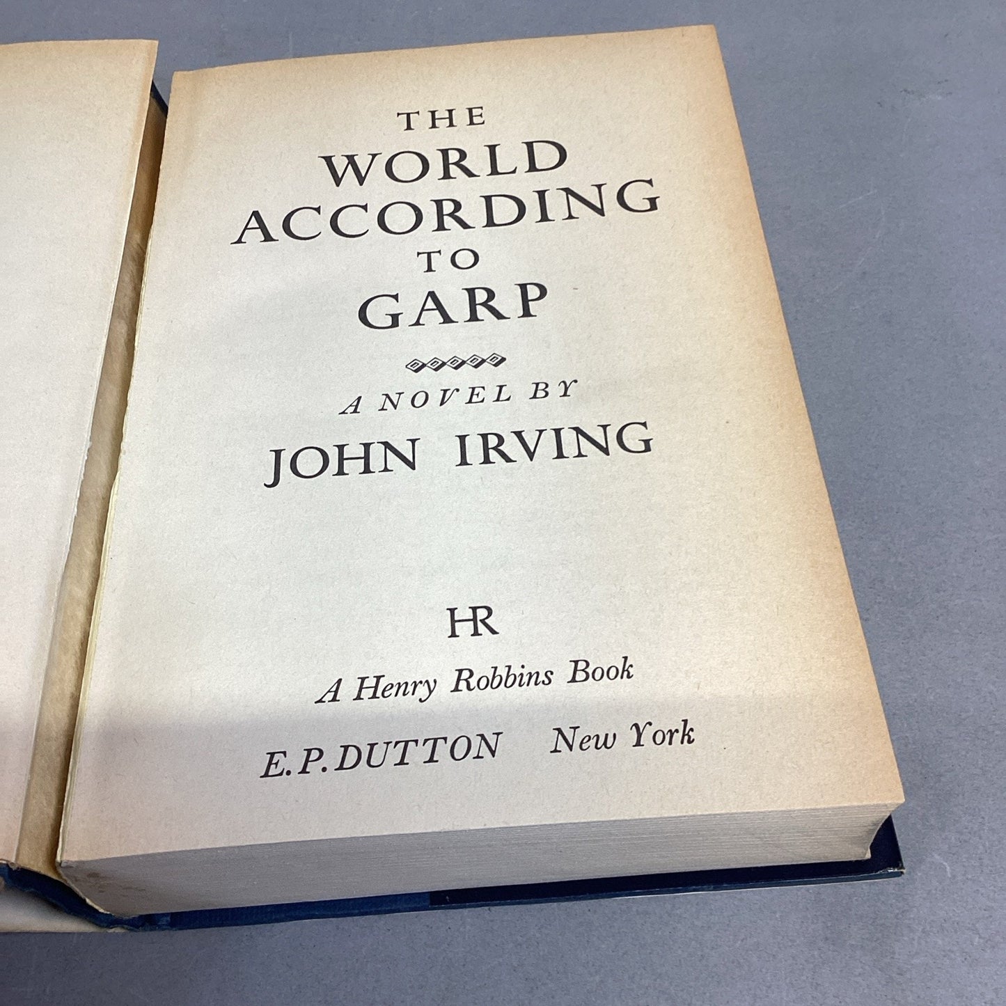John Irving, The World According to Garp - A Novel - 1978