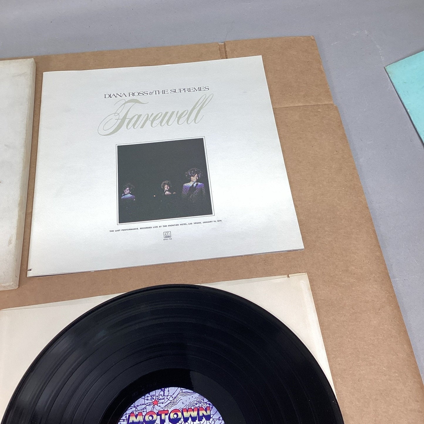 Diana Ross and the Suprmes Farewell Motown 2XLP Box Set W/ Booklet - 1970
