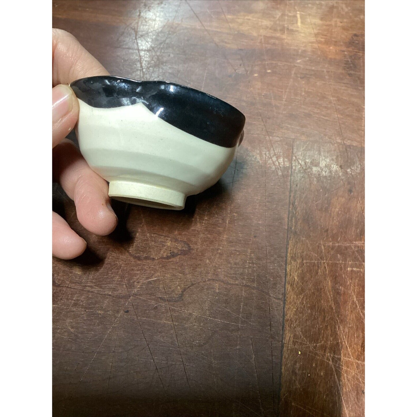 Matcha Tea Bowl Kyoto Ware Kiyomizu Bowl - 1.5x2.75”