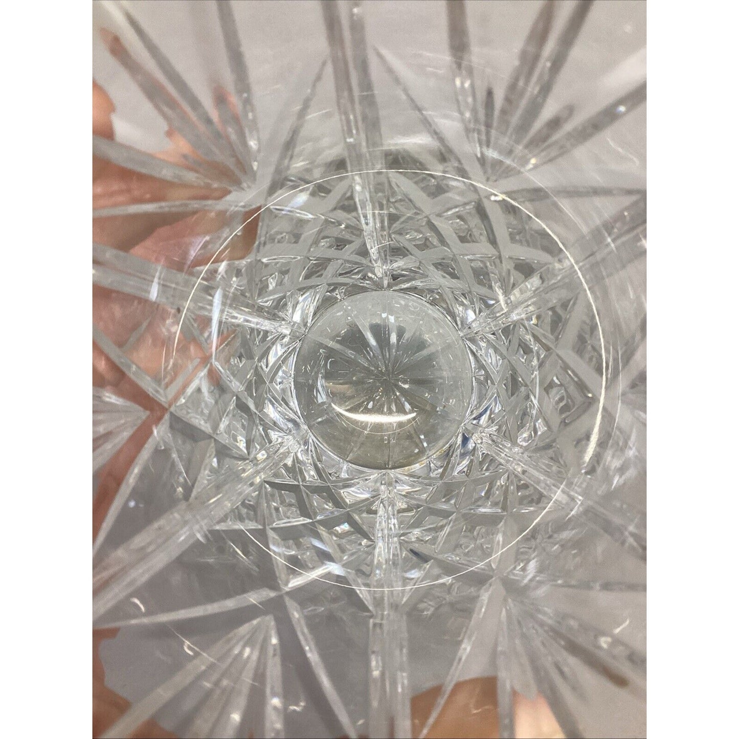 Royal Gallery 24% Lead Crystal Vase - 9.5” - Made In Croatia