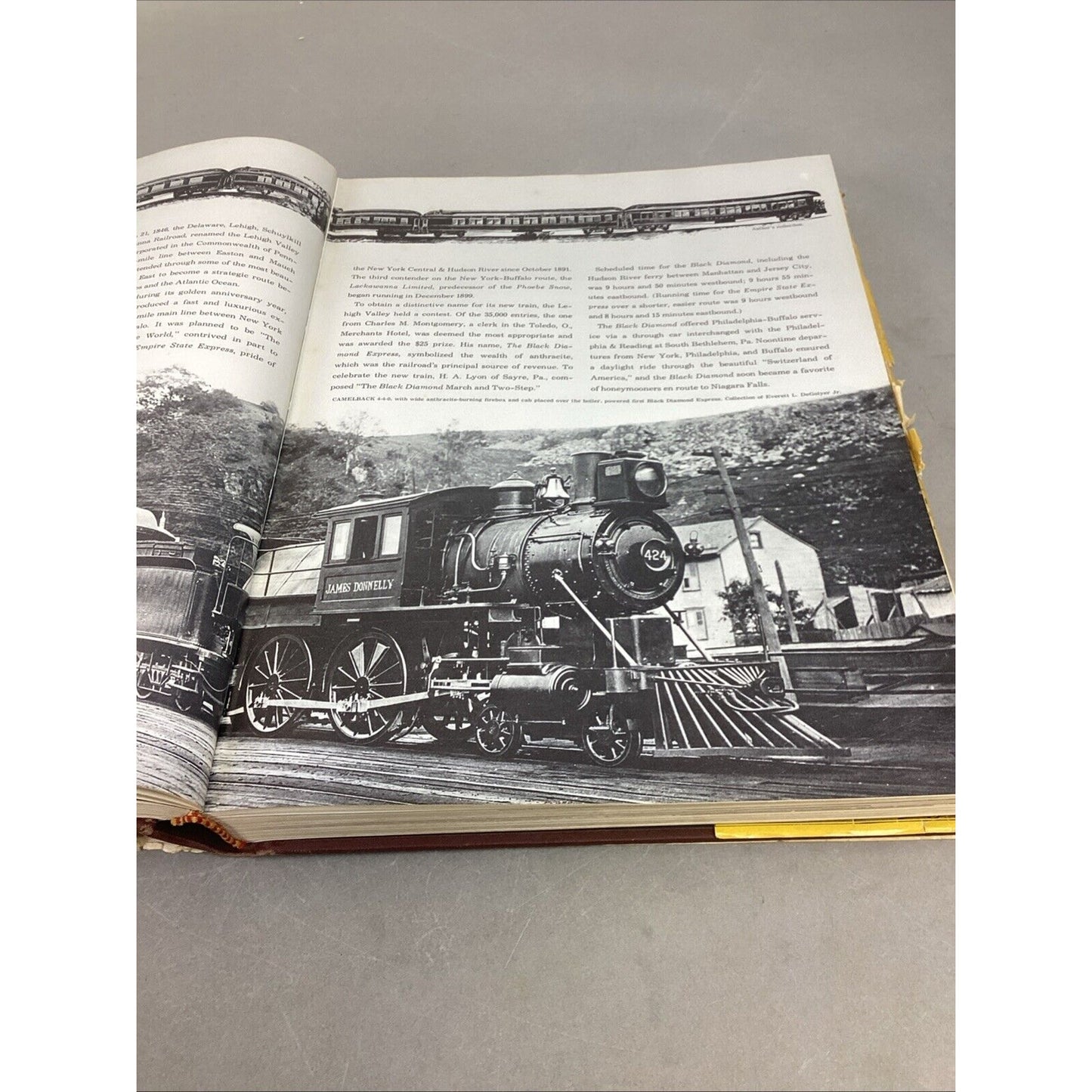 More Classic Trains by Authur D. Dubin Hardcover Book ©1975