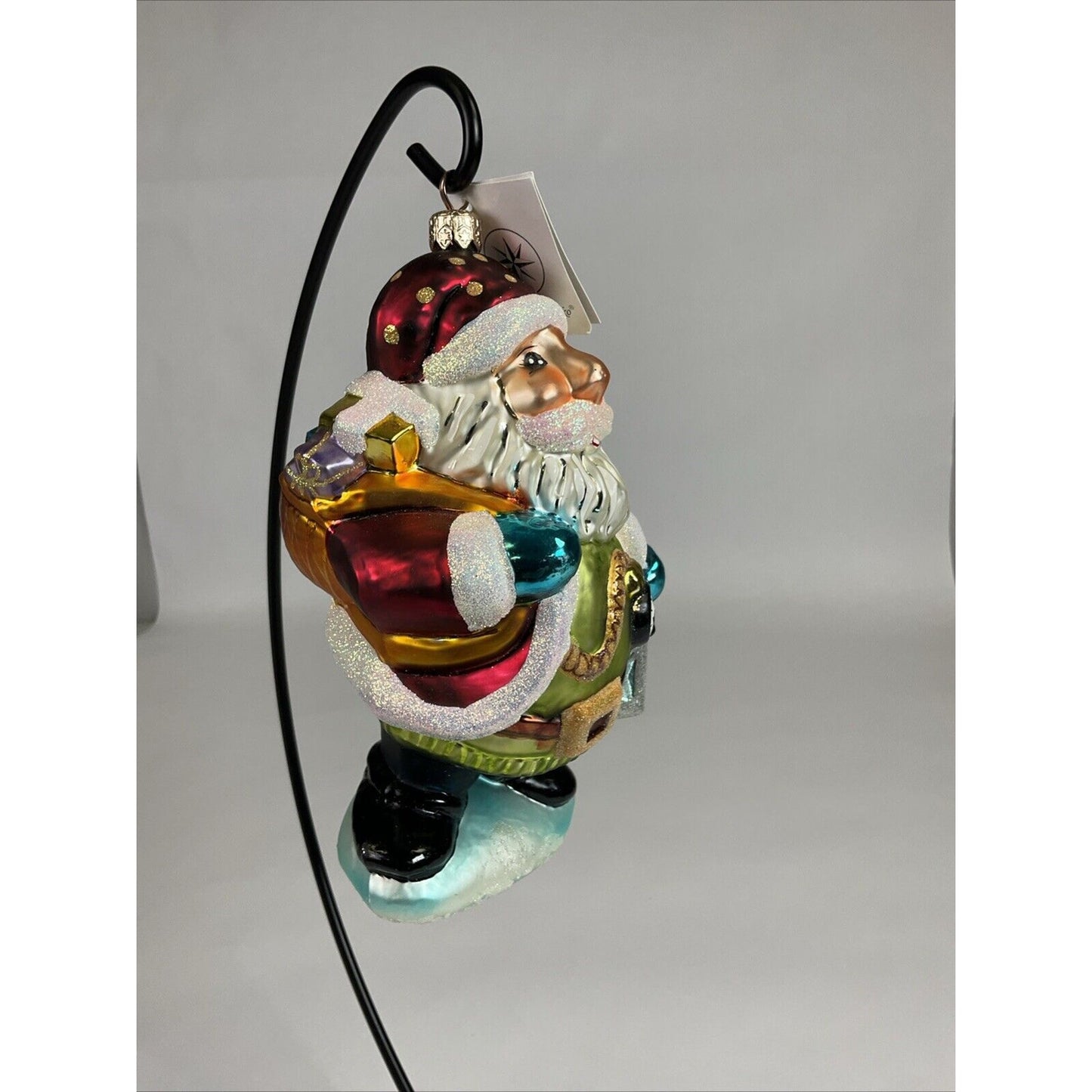 Christopher Radko Vintage Santa Claus Night Watch Christmas Ornament