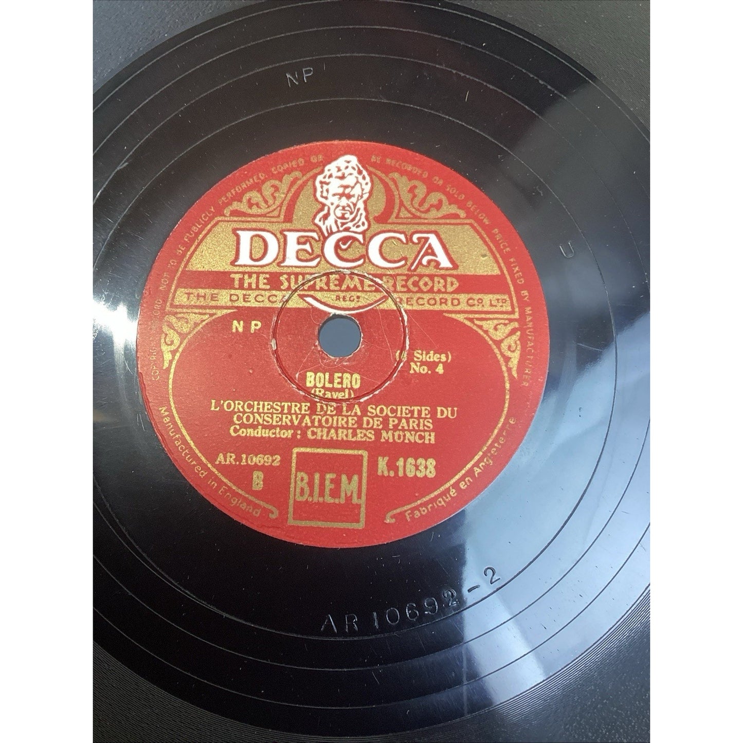 Decca Supreme Record- London Symphony Orchestra, L’Orchestre De La Societe Paris
