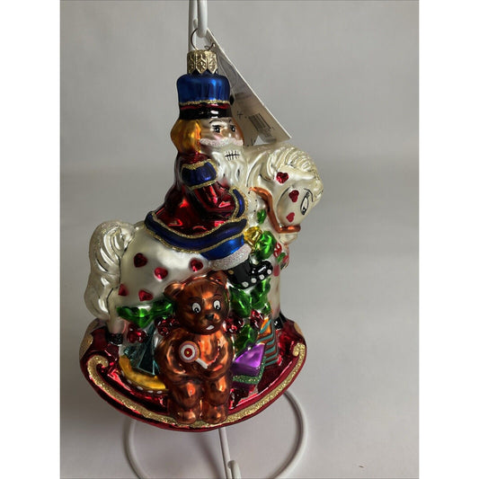 Christopher Radko "Rocking Cracker" Christmas Ornament