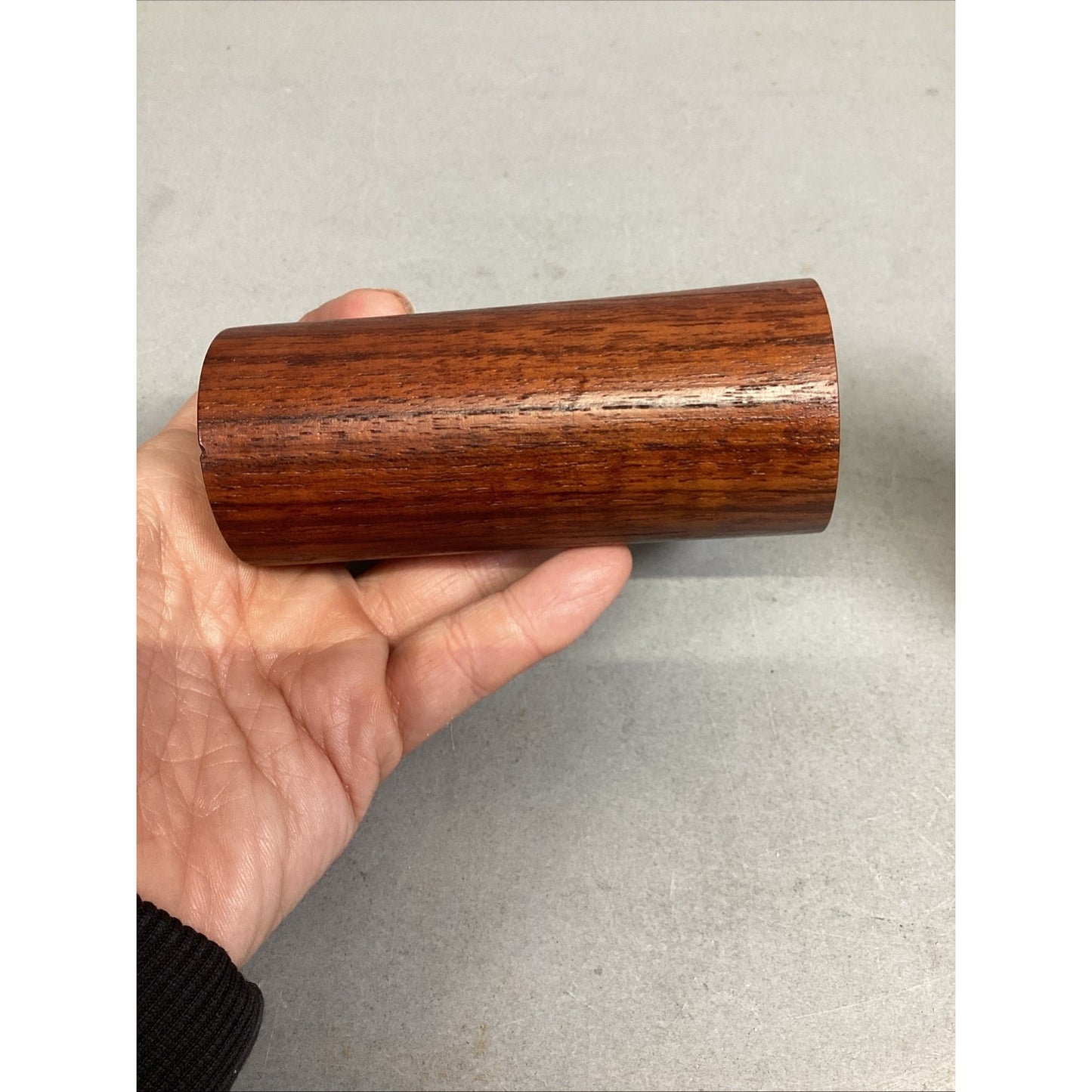 Vintage Wooden Salt & Pepper Shakers - 4”H