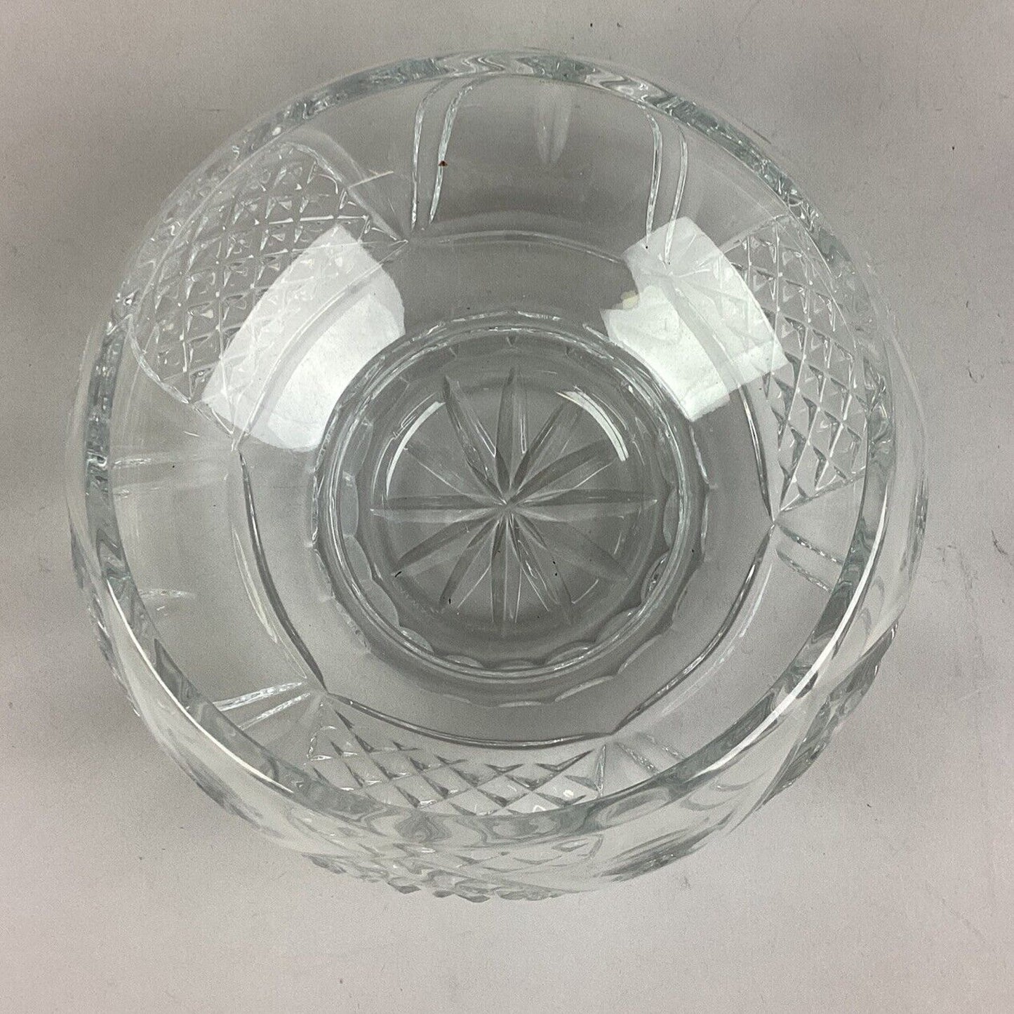 Vintage Galway Irish 24% Lead Crystal Salad Bowl