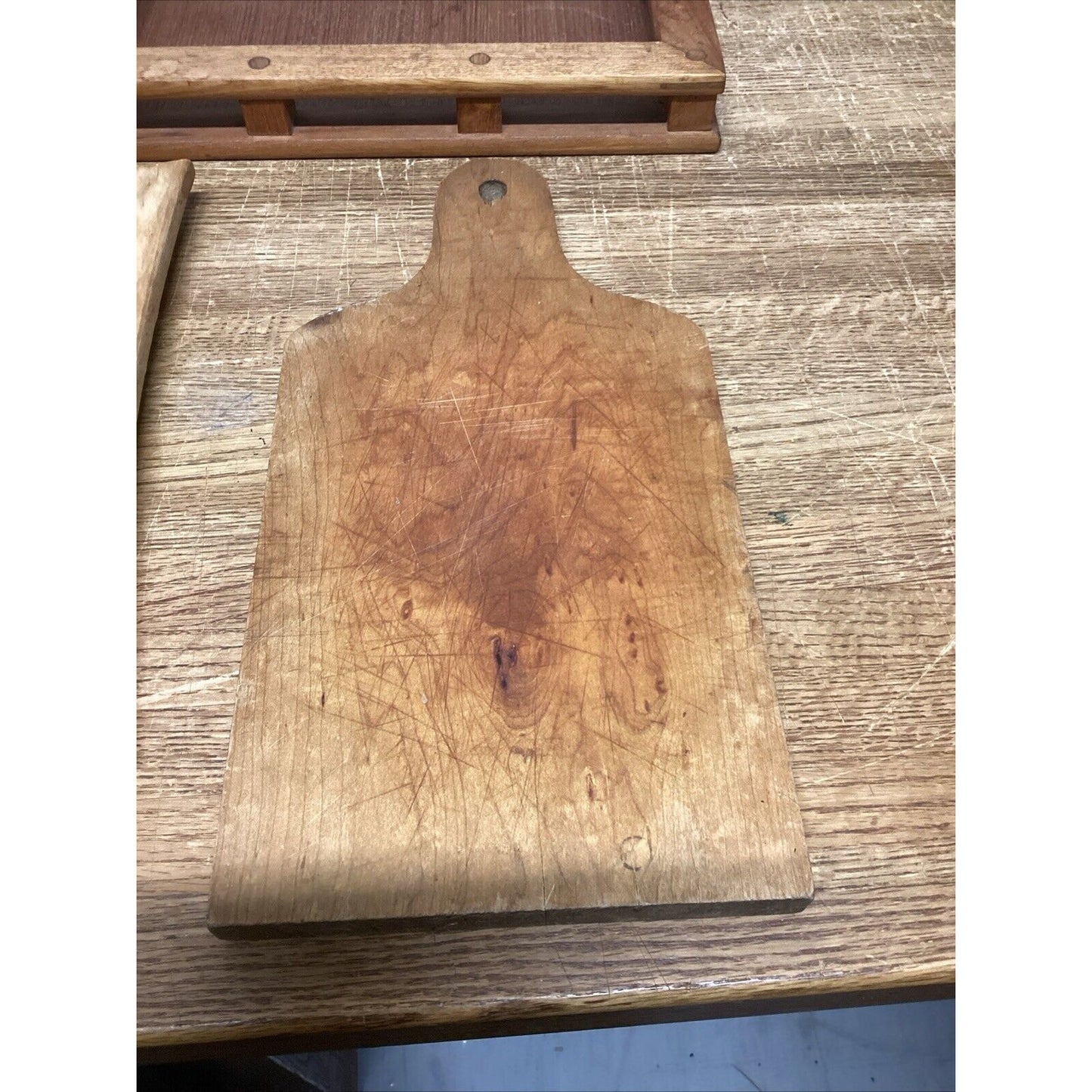 Dansk Teak Wood Host Serving Tray, Mountain Woods Tray & Wood Cutting Board