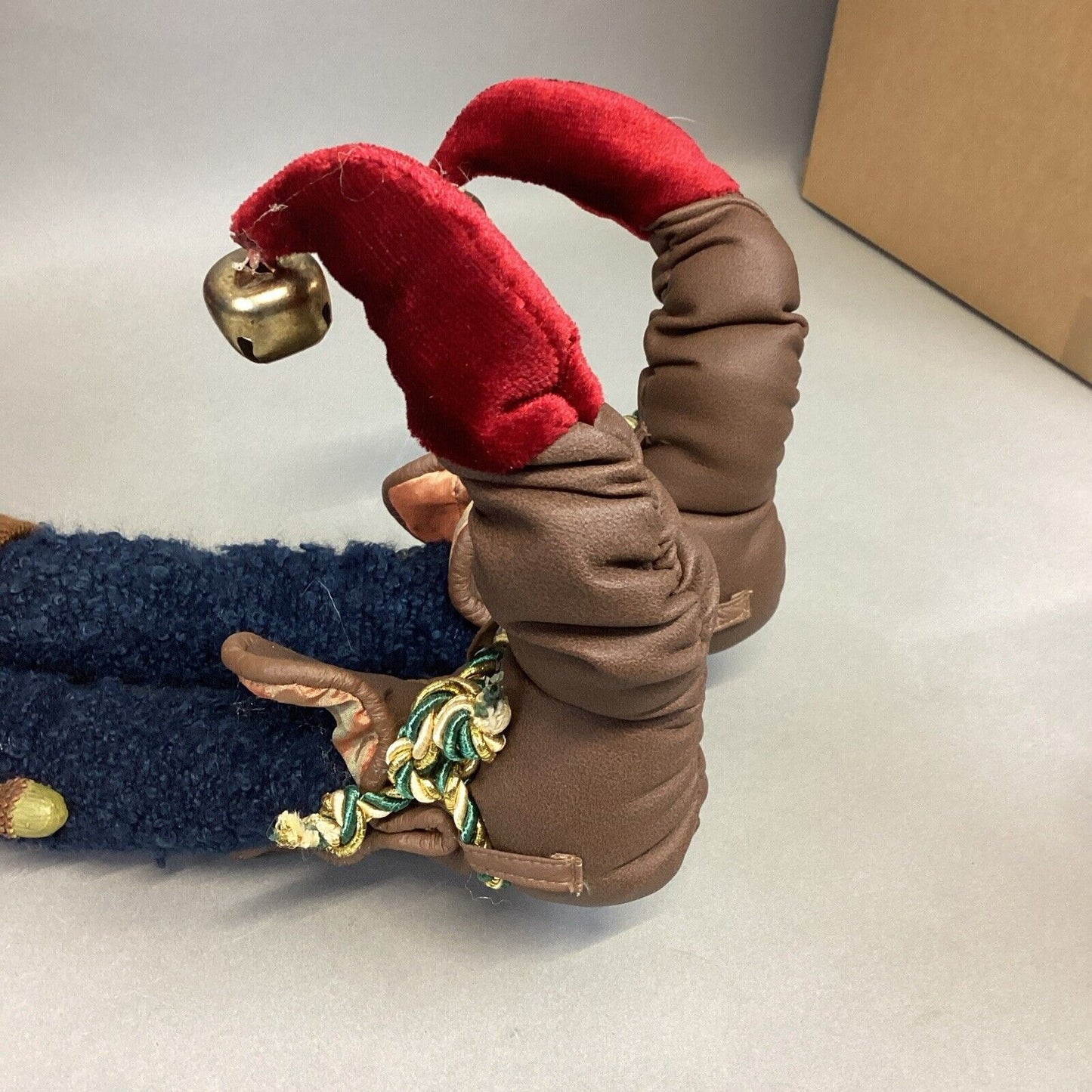 Vintage Large Norwegian Christmas Wood Maker Elf Doll - 30”