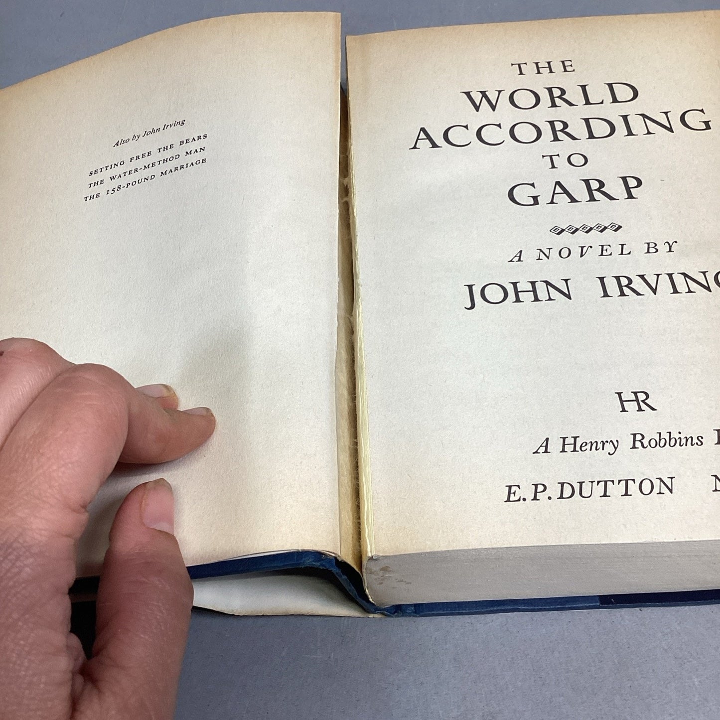 John Irving, The World According to Garp - A Novel - 1978