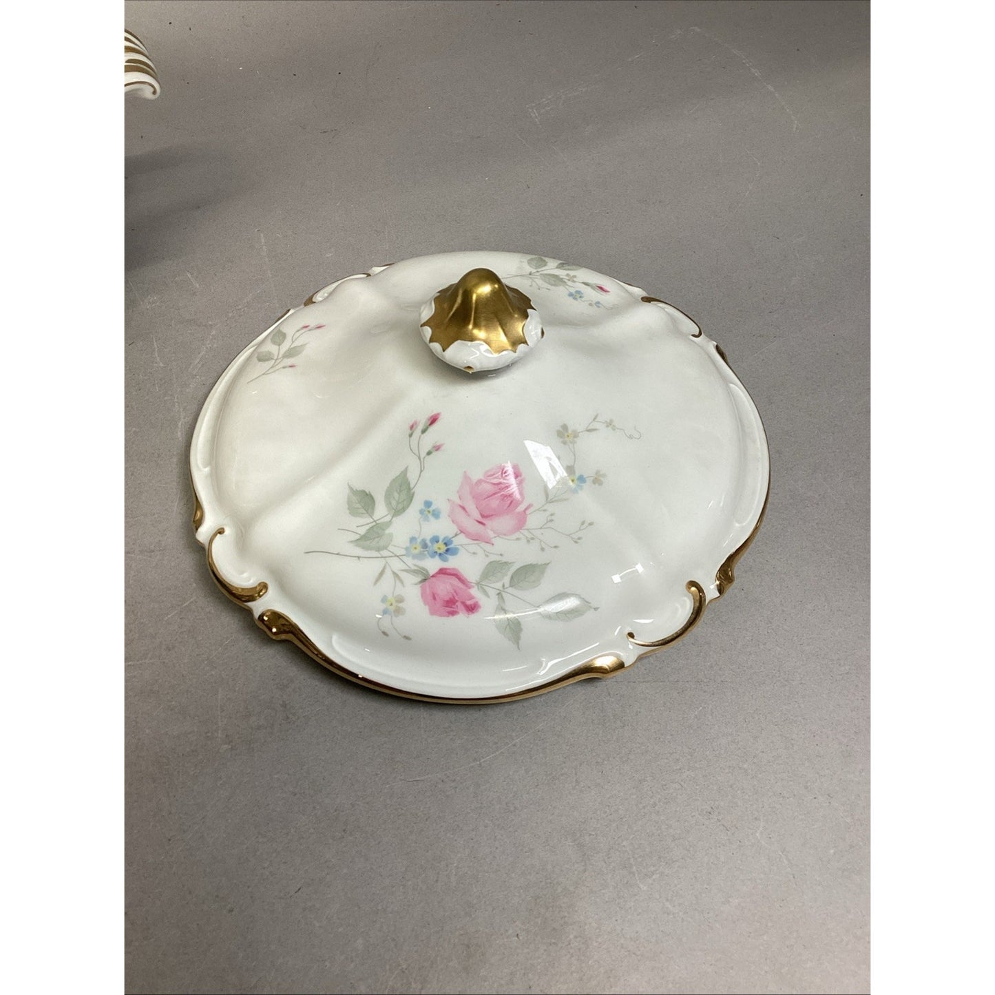 Vintage Heinrich H&Co SELB Porcelain Floral Covered Soup Tureen/Vegetable Bowl
