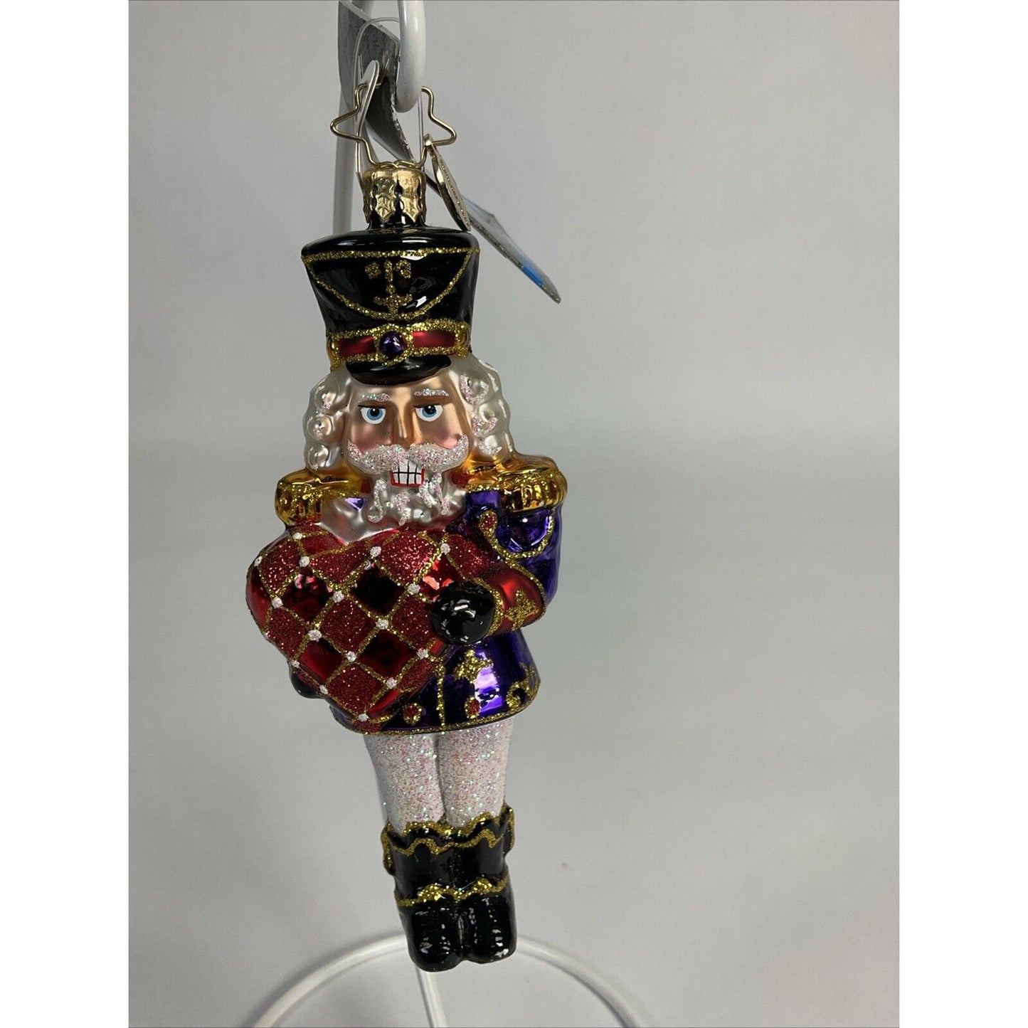 Christopher Radko Heartfelt Friendship Glass Christmas Ornament