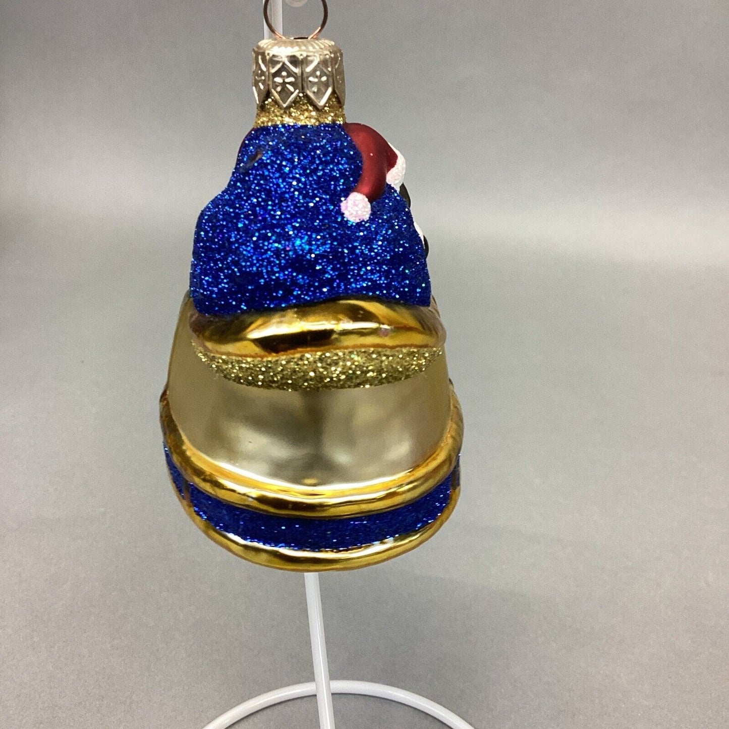 PATRICIA BREEN "Love is in the Air" Glass Christmas Ornament - No Tag