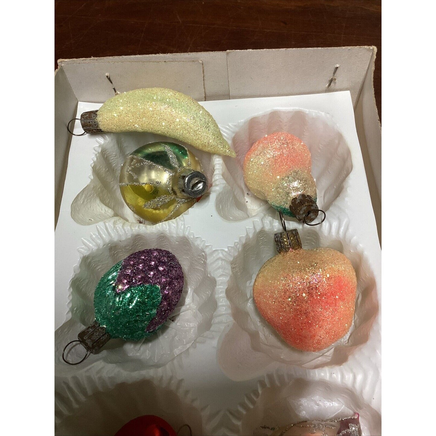 Vintage Lot Of 17 Krebs And Victoria Christmas Ornaments