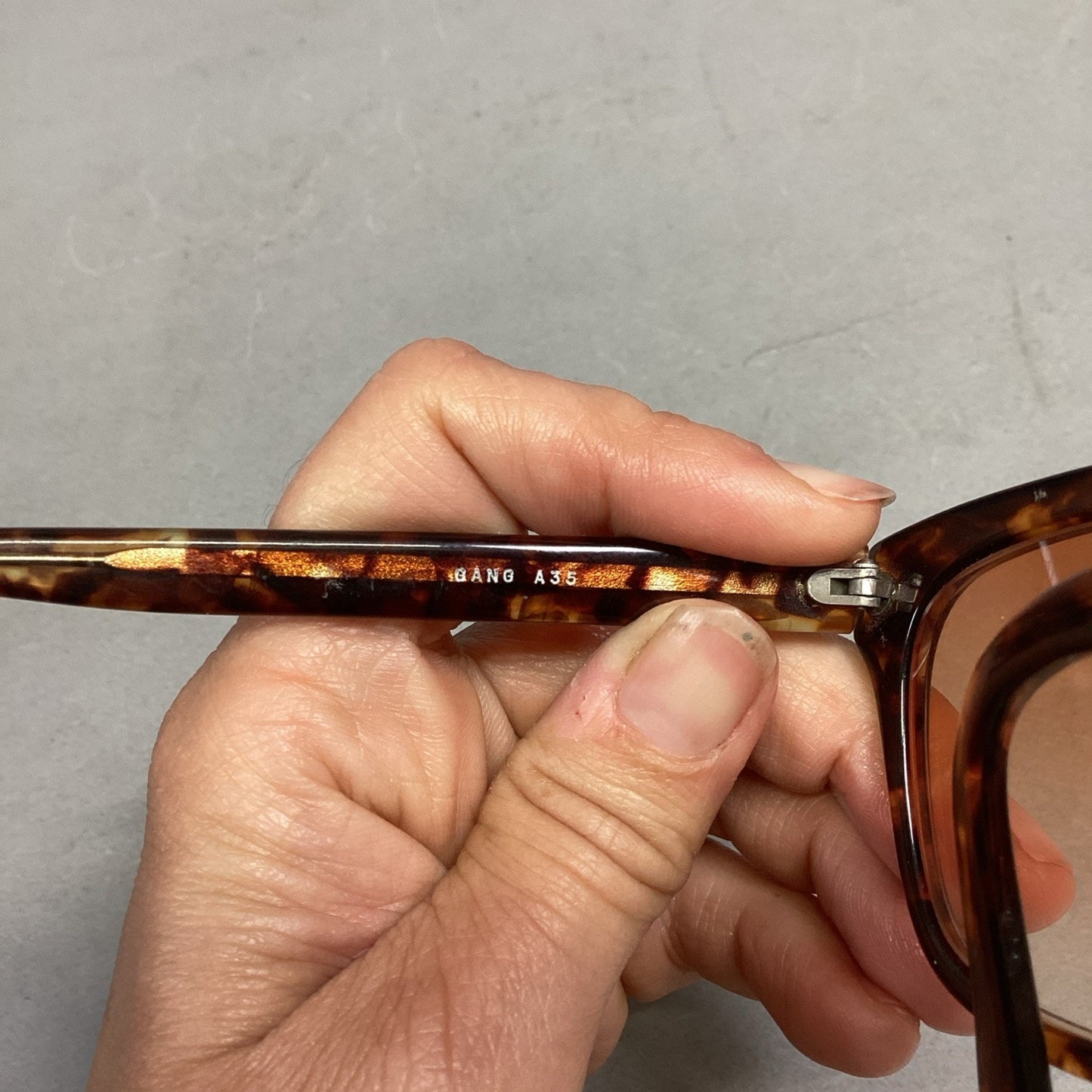 Jean Lafont Paris Frame Gang A35 Women’s Tortoise Sunglasses - Made In France