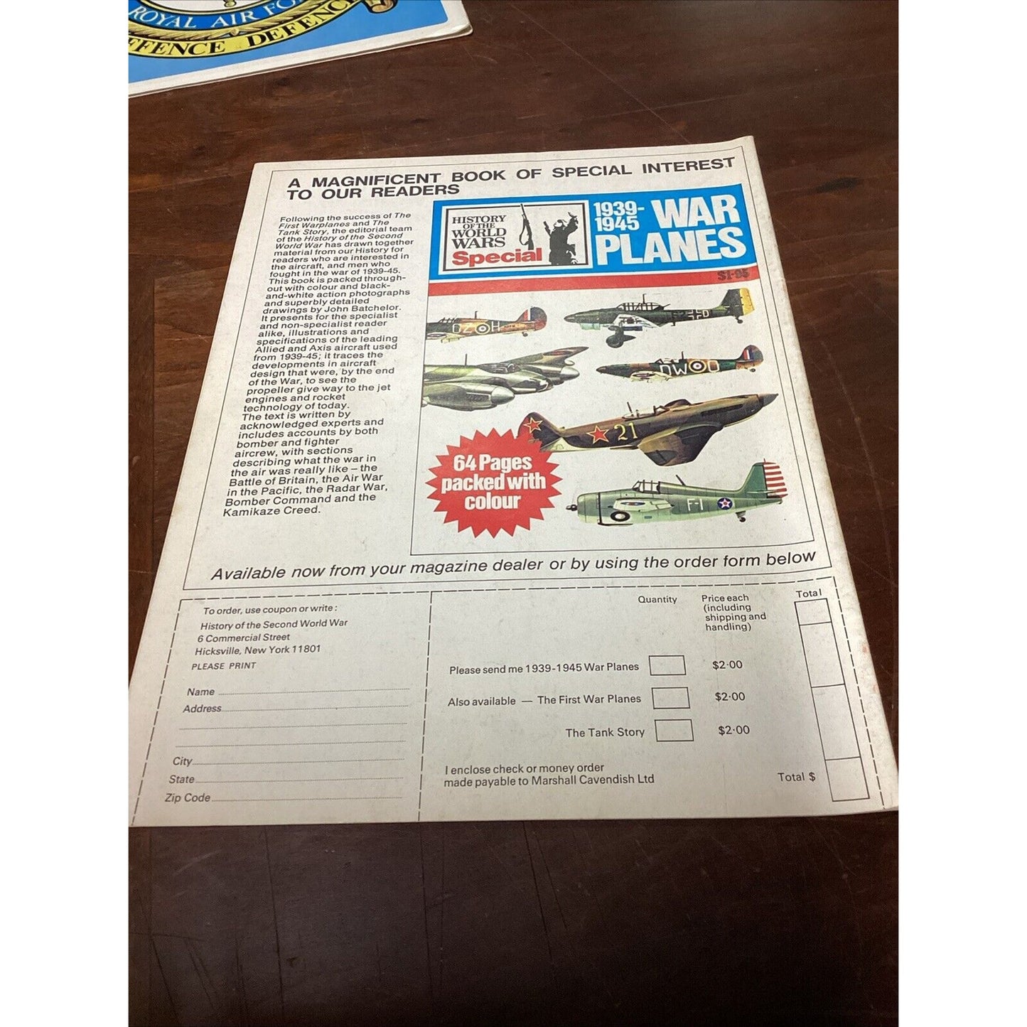 Lot Of 4 - The Battle Of Britain Book And 3 Magazines