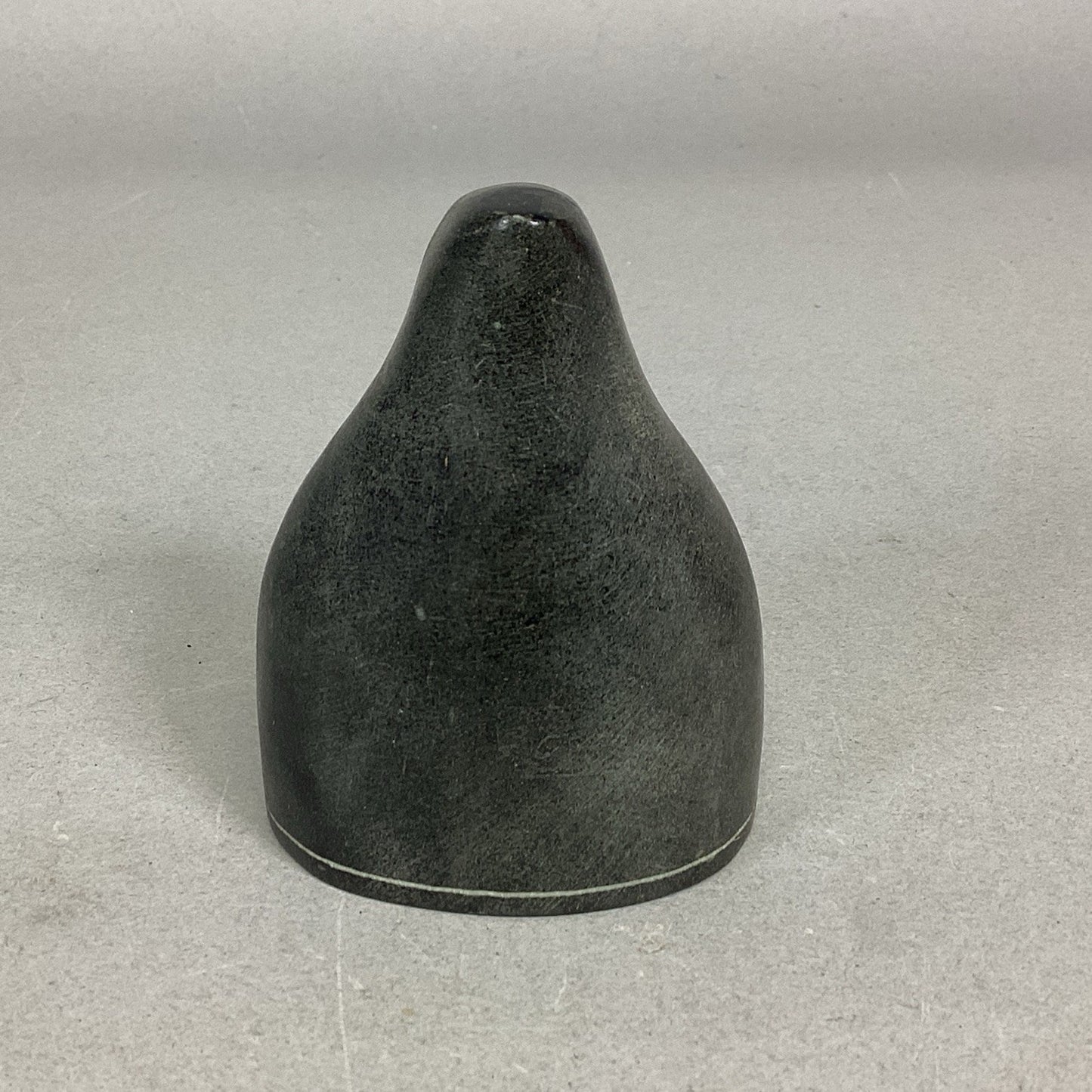 Vintage Russian Eskimo Inuit Mother Child Apt 603 Carved Soapstone Statue- 3.25”