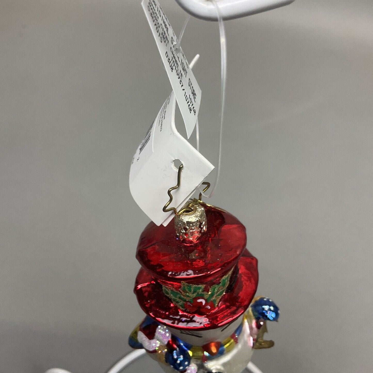 Radko "Chicks Ahoy” + “Snow Chum Charlie” Christmas Ornament/ Damaged