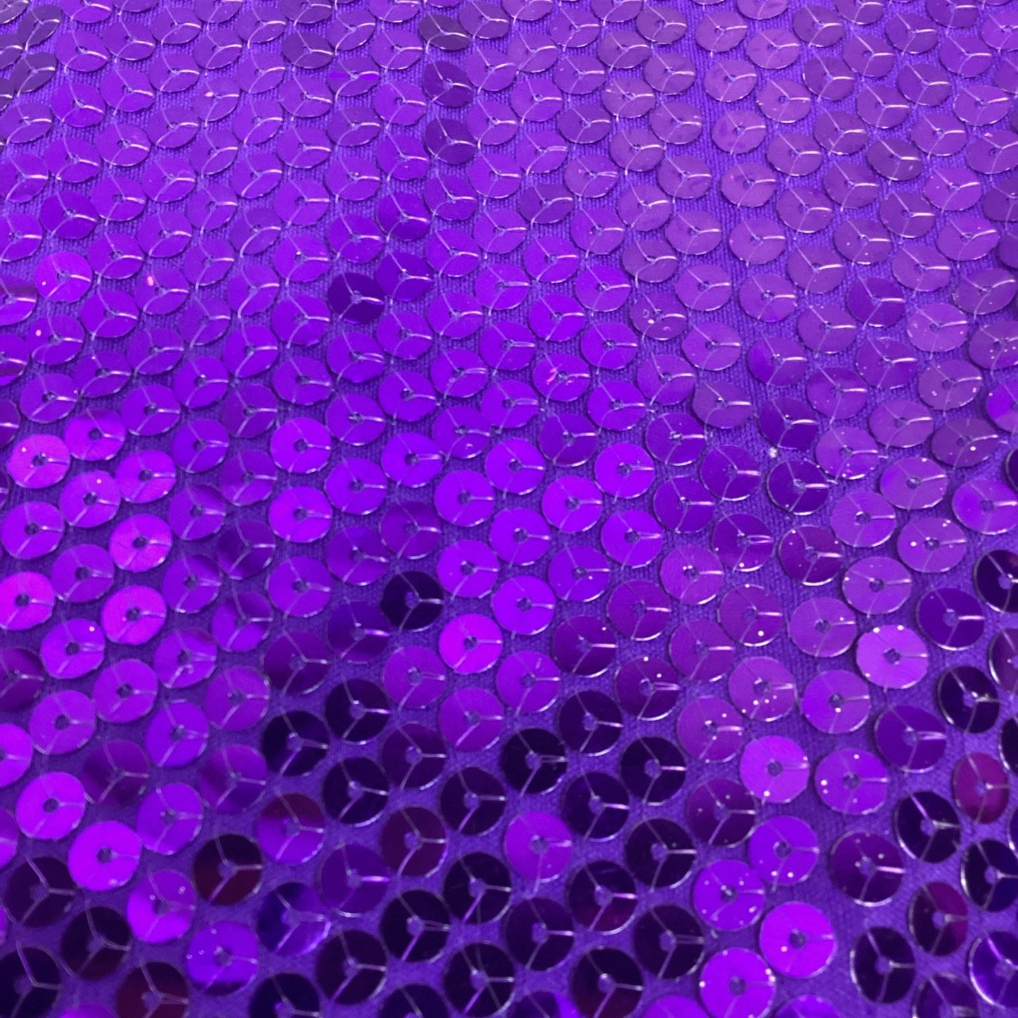 Jeanette Purple Sequin Women’s Pull On Skirt - Size Large