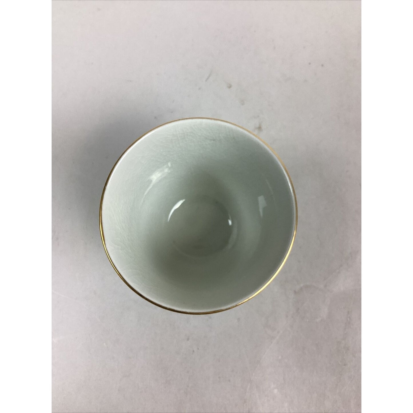 Japanese Kutani Hand Painted Iris With Gold Teapot And Tea Cup Set - Damaged